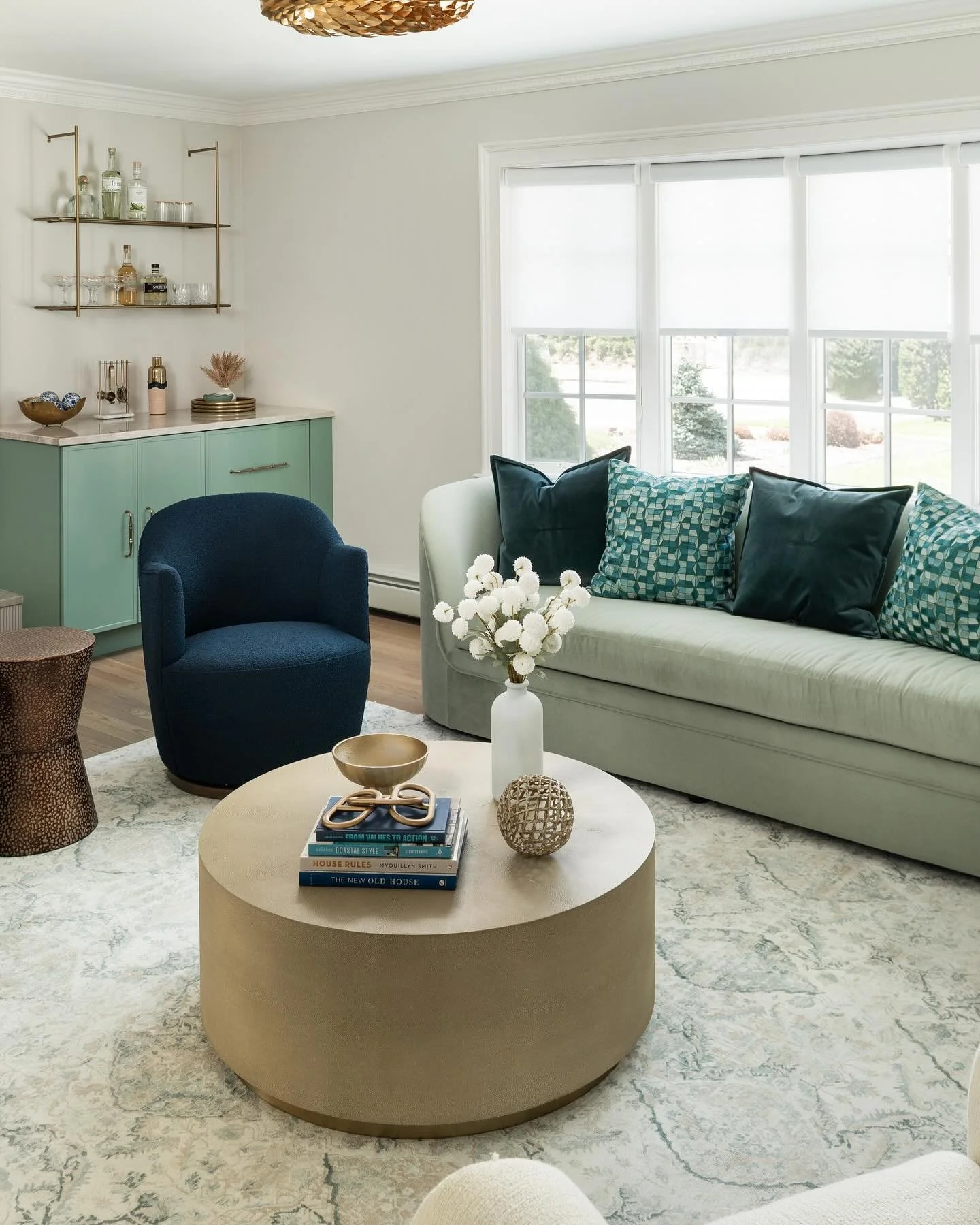 We reimagined the traditional living room at our Hillside Ave projct into an adult retreat - designed for entertaining, unwinding, and everything in between. 

Photo: @mcarchphoto 
Design: @rsdesignmanagement 

#livingroomdesigns #interiors_and_livin