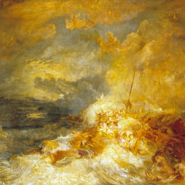 William Turner | Fire at Sea, 1835