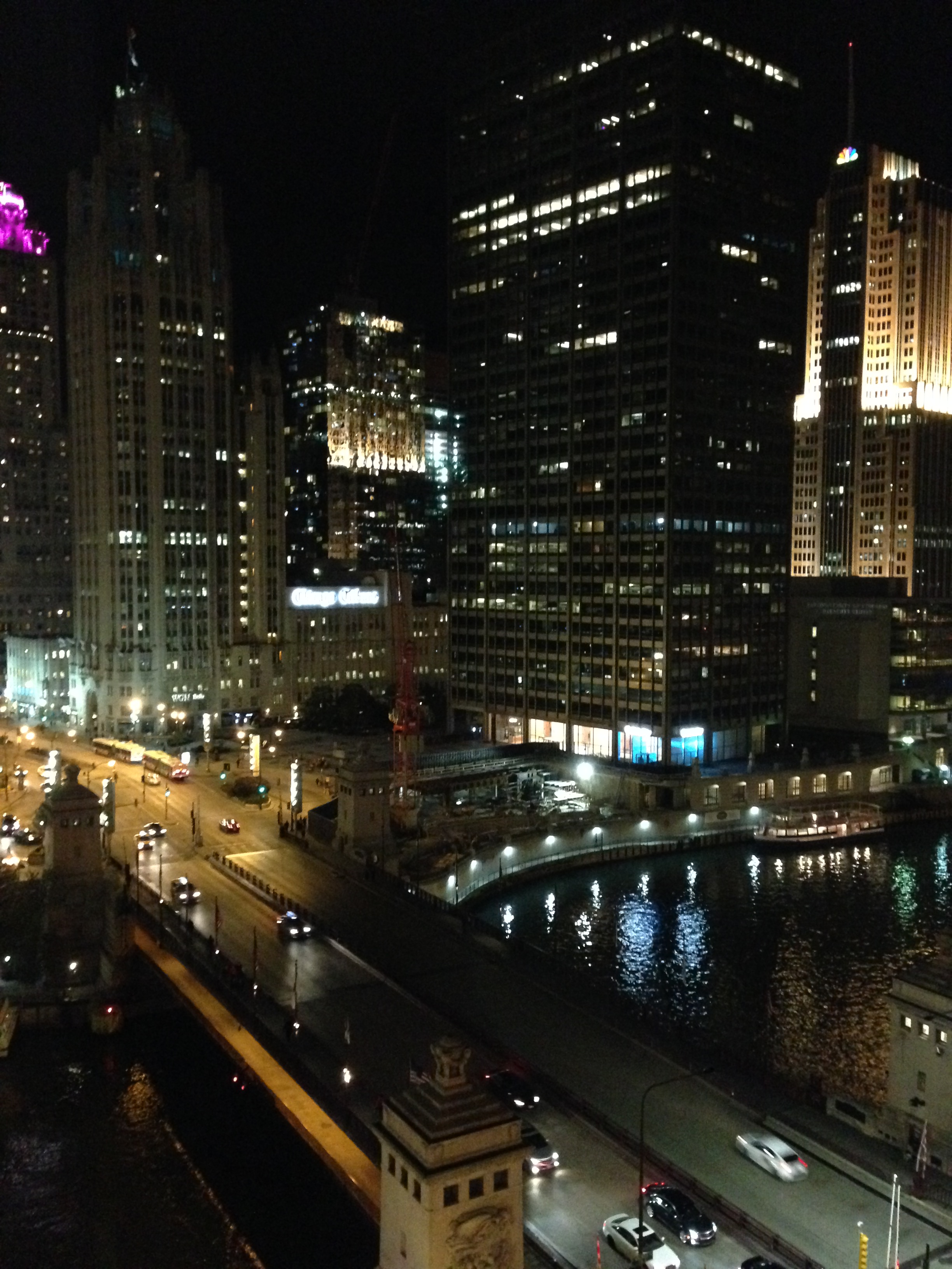 Chicago at night...