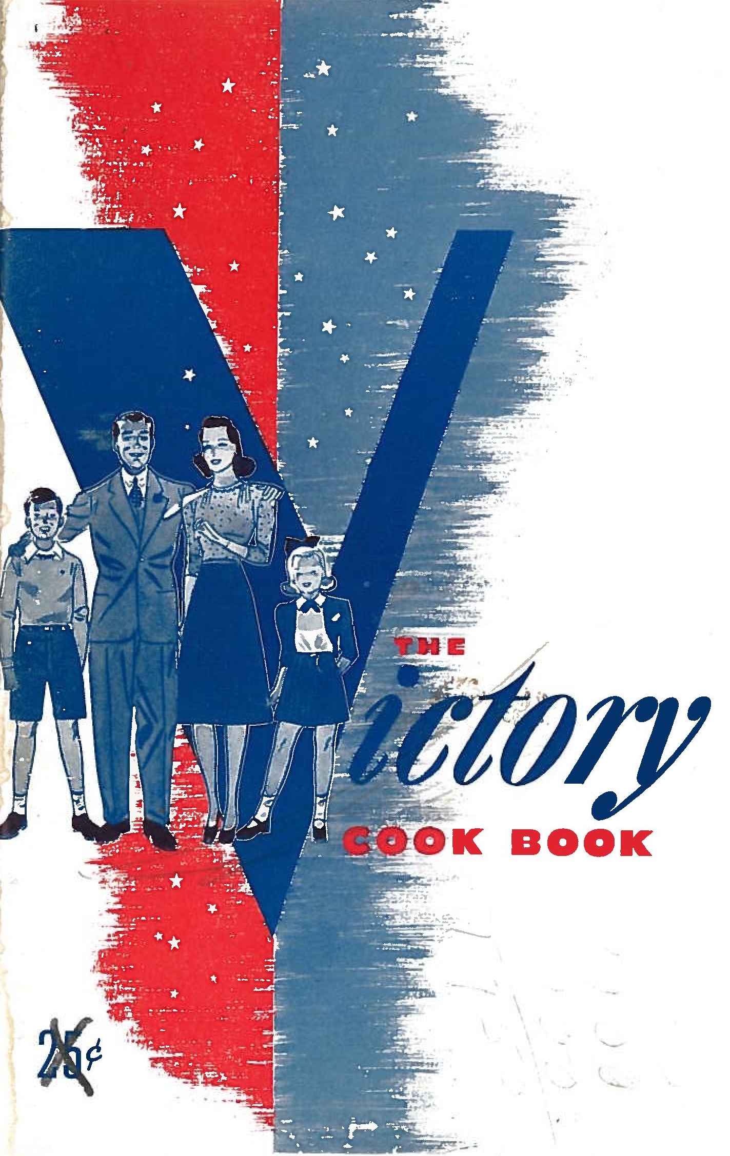 The cover of The Victory Cookbook clearly shows what is trying to be preserved. We're talking about family. The ideal American family, two kids, professional husband, a woman who does not have to work, middle class, and white.