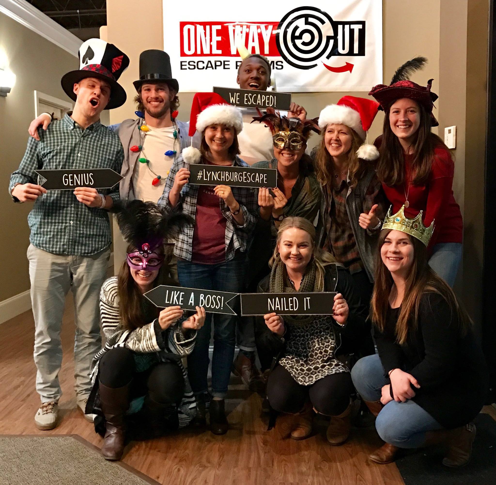 Where to have Christmas Party in Lynchburg.
