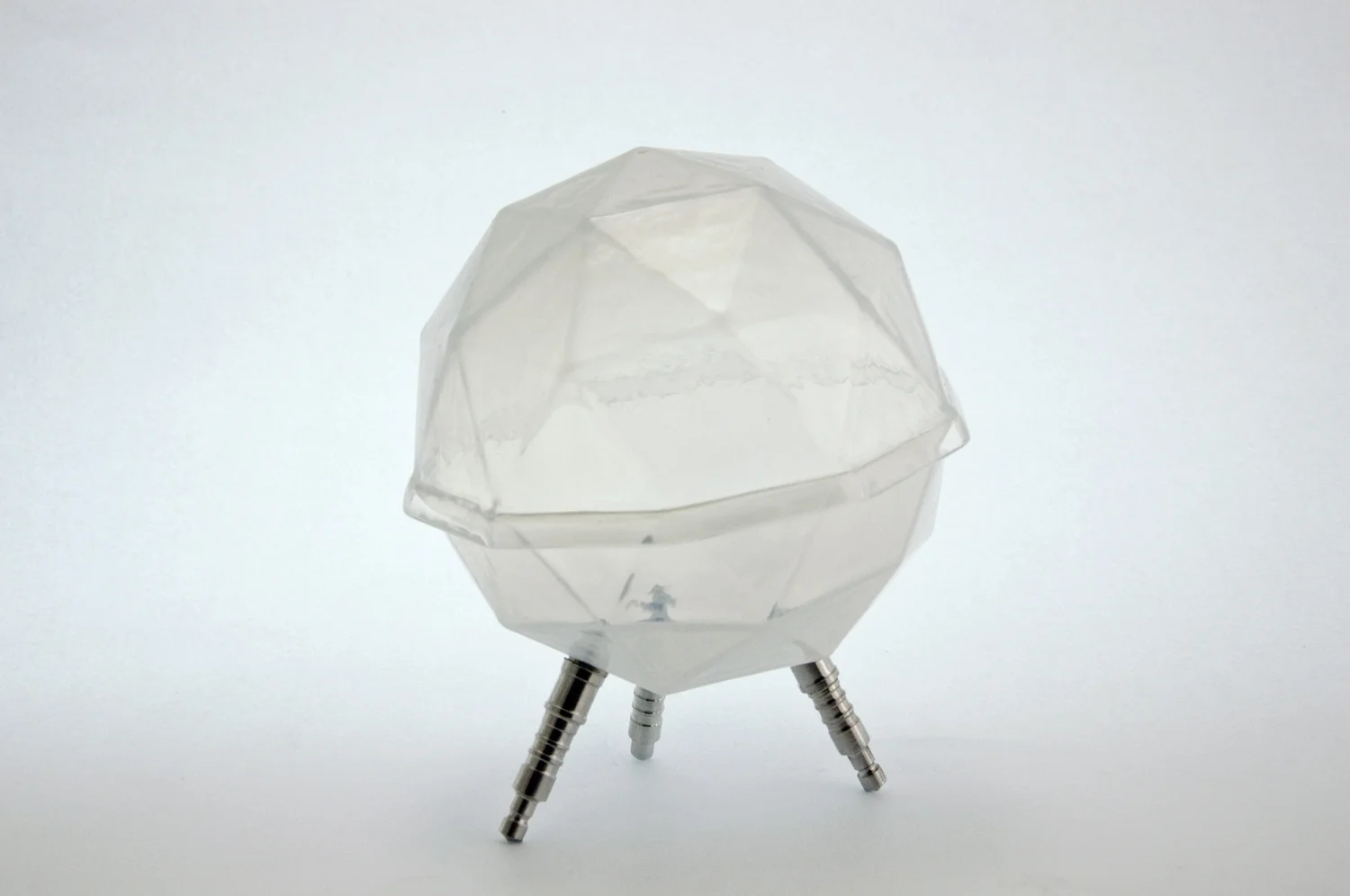 Geodesic Form with Aluminum Legs