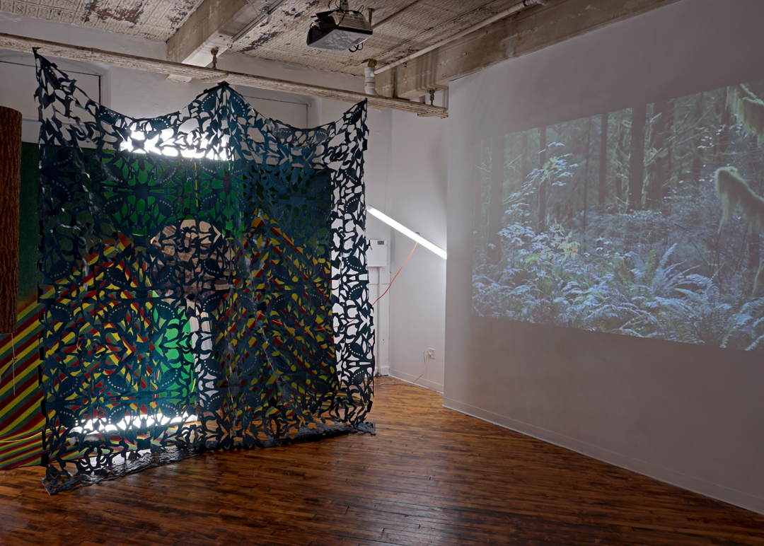 Present Whereabouts (installation view) with Bugout