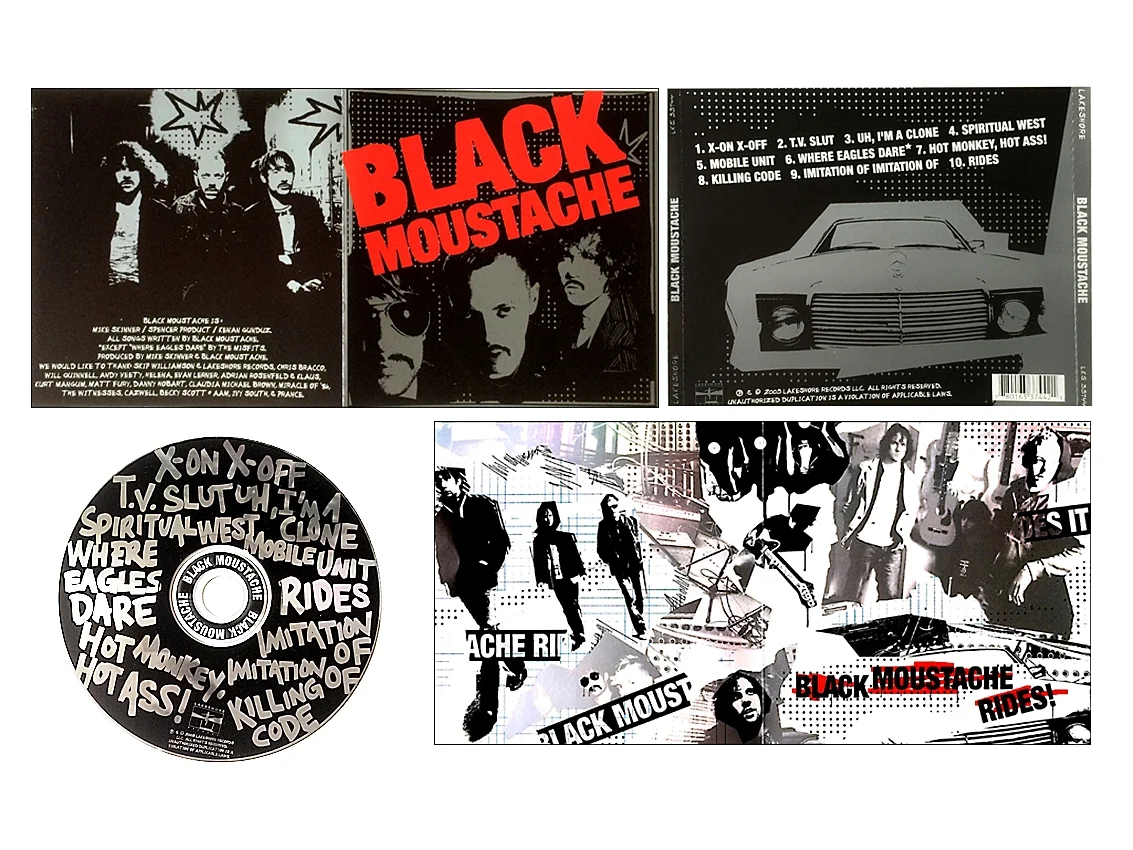 Black Moustache Album Artwork (2003)