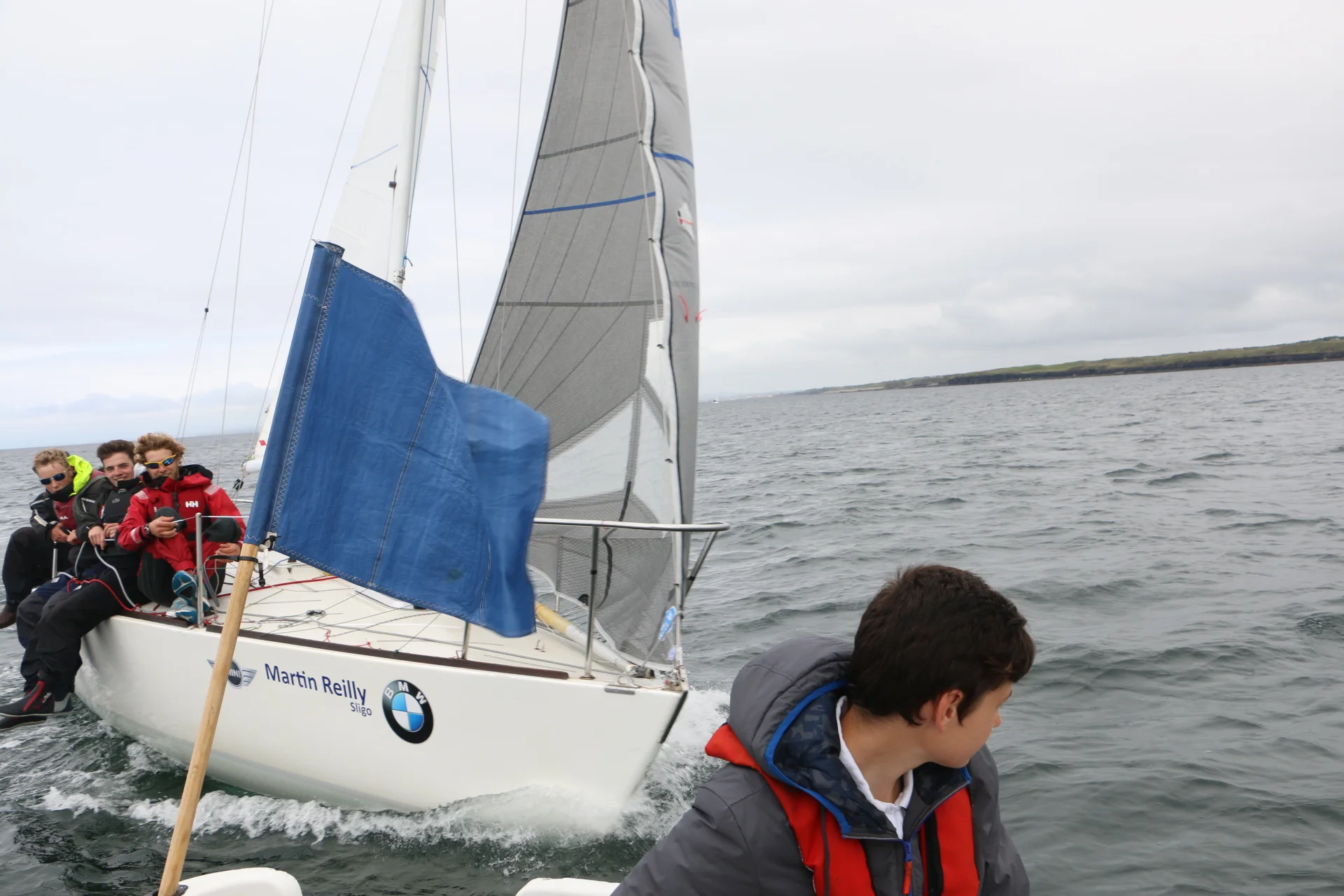 2016 Regatta Crazy Horse and committee boat