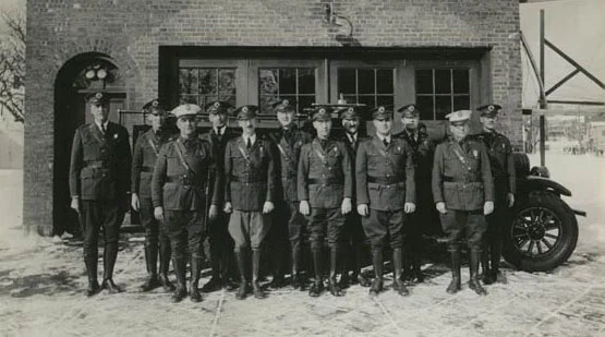 1921 Reo Speed Wagon Our present Salvage & Rescue Company, as most of you know, emanated from the former Fire Wardens. The Fire Wardens were established by the general fire ordinance passed in April of 1892. Under its provisions the Fire Wardens were invested with all the powers of police officers for the duration of an alarm of fire; also they were charged with the duties of fire inspectors and were to inquire into all violations of the fire ordinance. Through the years the Fire Wardens experienced several reorganization periods, and in our department of today, the Salvage and Rescue Company perform a very important service, compatible with modern methods of combating fire and emergency requirements. In the early days, a badge and a club seemed to be the extent of their needs in terms of equipment, but with the acquisition of a small 1921 Reo Speed Wagon, that was rebuilt to their specifications, items of Salvage and Rescue were gradually incorporated into their domain.