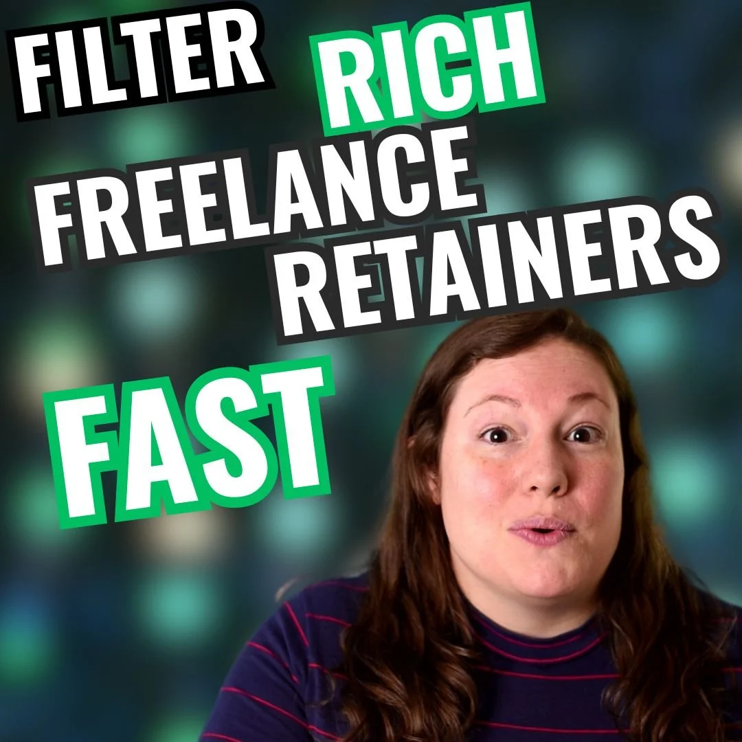Get Clients You Love by WINNING Long Freelance Writing Retainers