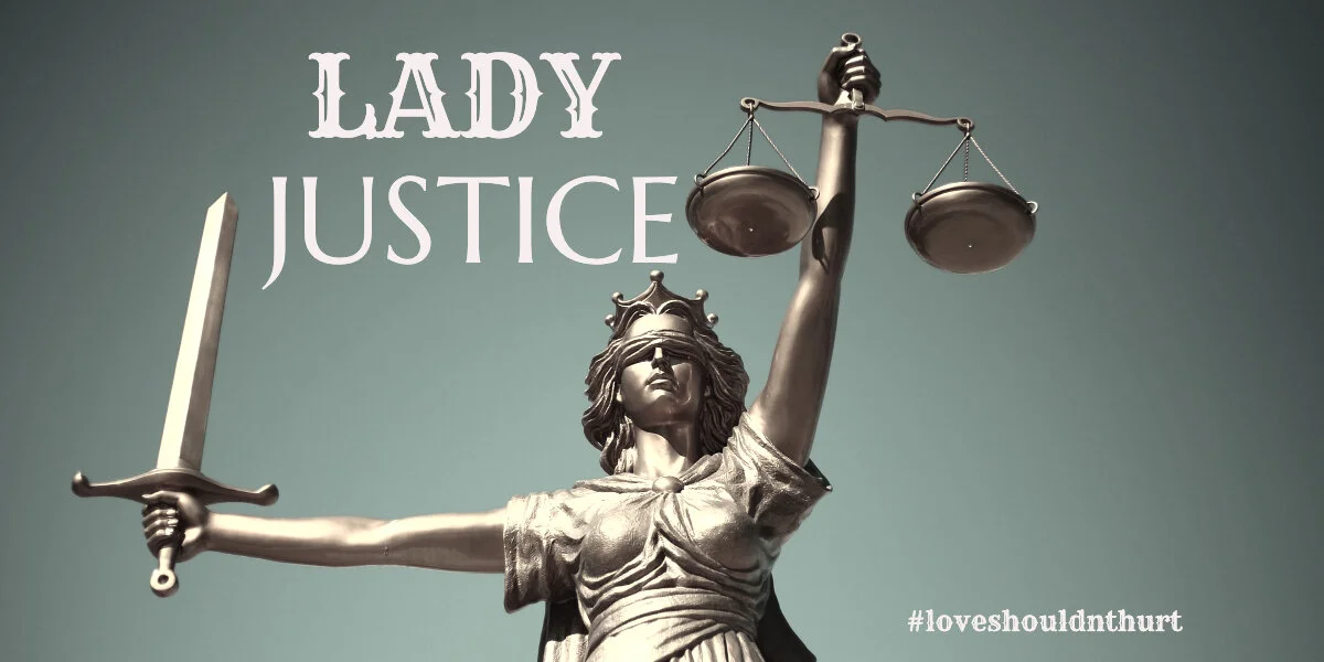 BEHIND THE SCENES...Lady Justice