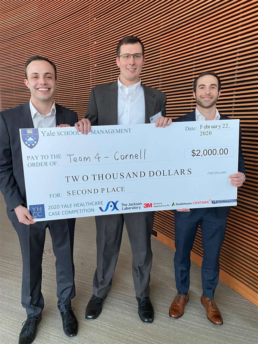 2020 yale healthcare case competition