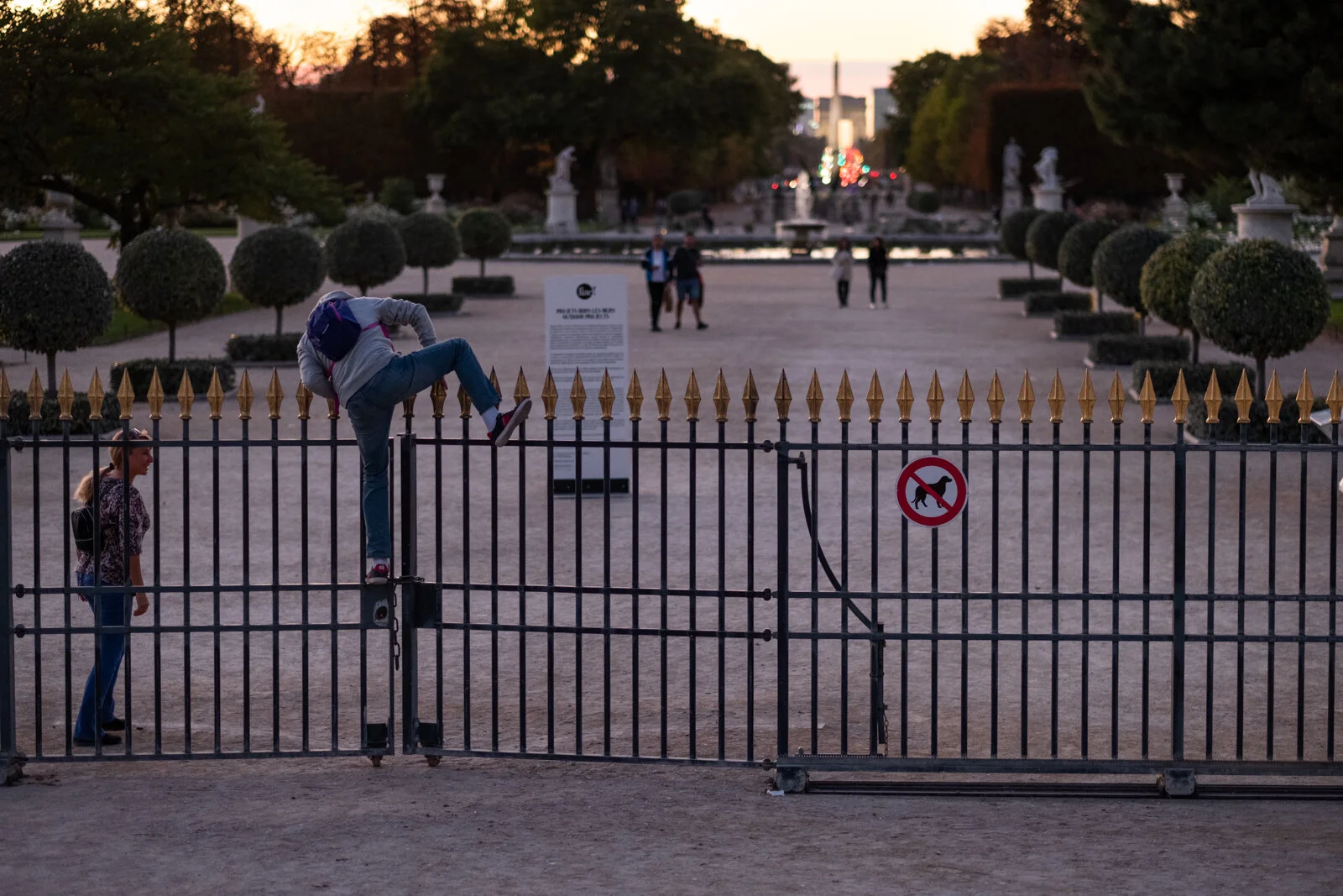 Tuileries Garden, Paris, France. October 13th, 2017. 