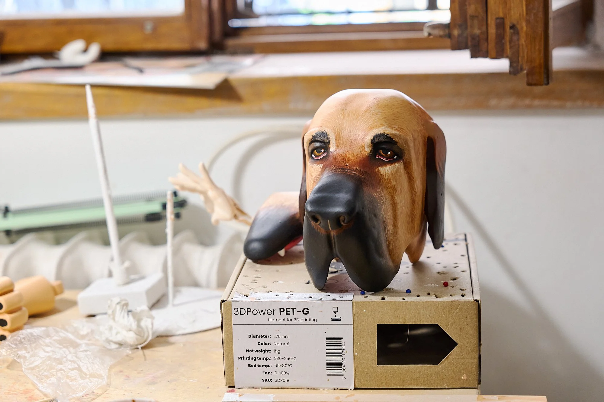  A custom pet marionette design. 