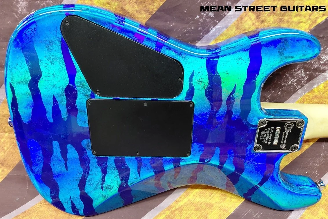 Mean Street Guitars Blue Holoflash HoloBengal Charvel John S pic 11.jpg