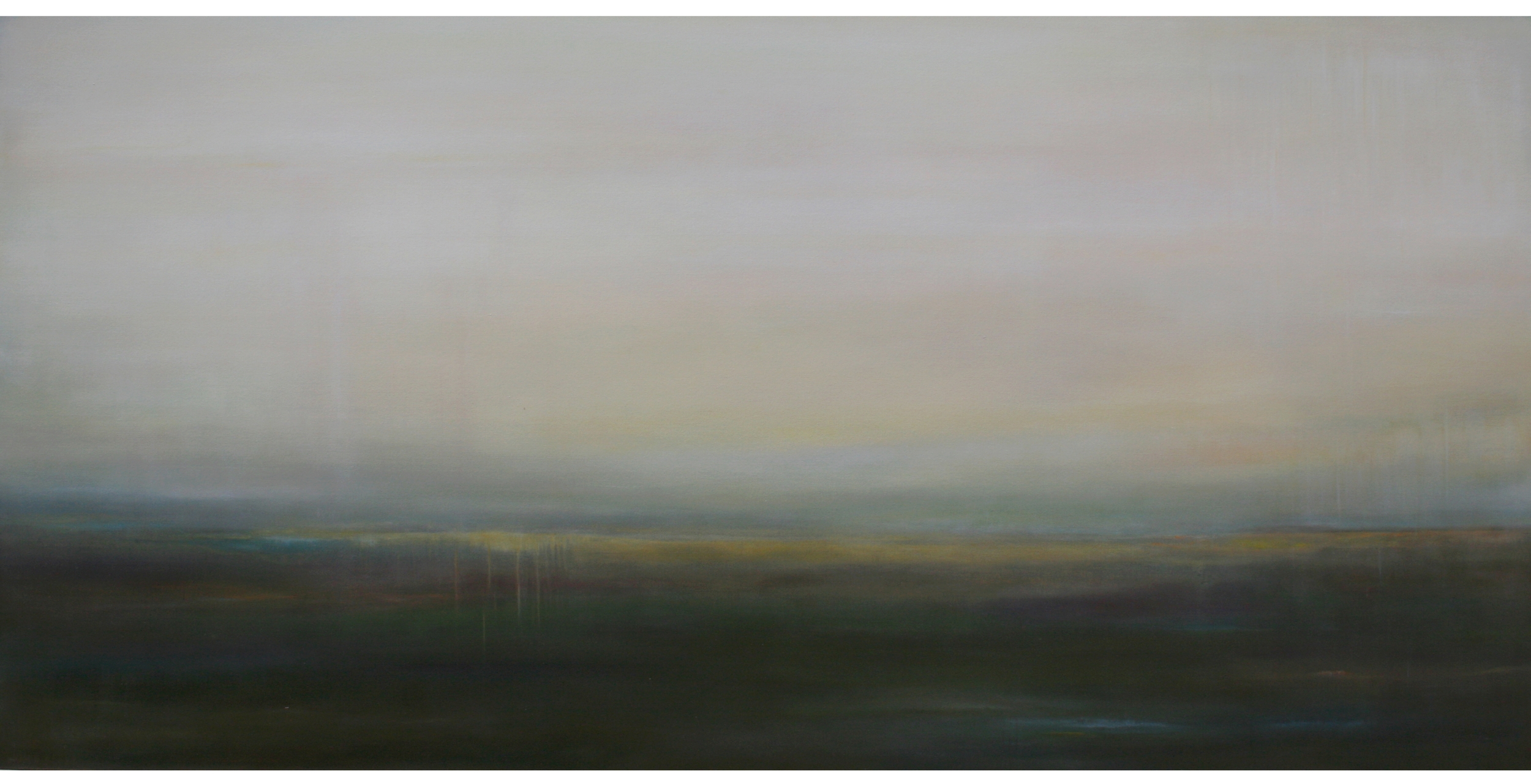 The Firmament, 60 x 120 inches, oil on canvas
