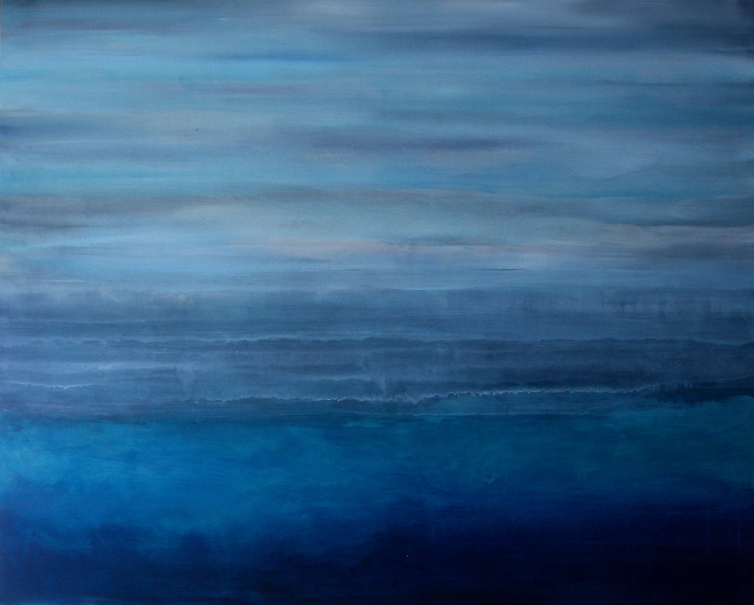 Sea Winds, 48 (h) x 60 (w) x 1.5 (d) inches, acrylic on wood panel