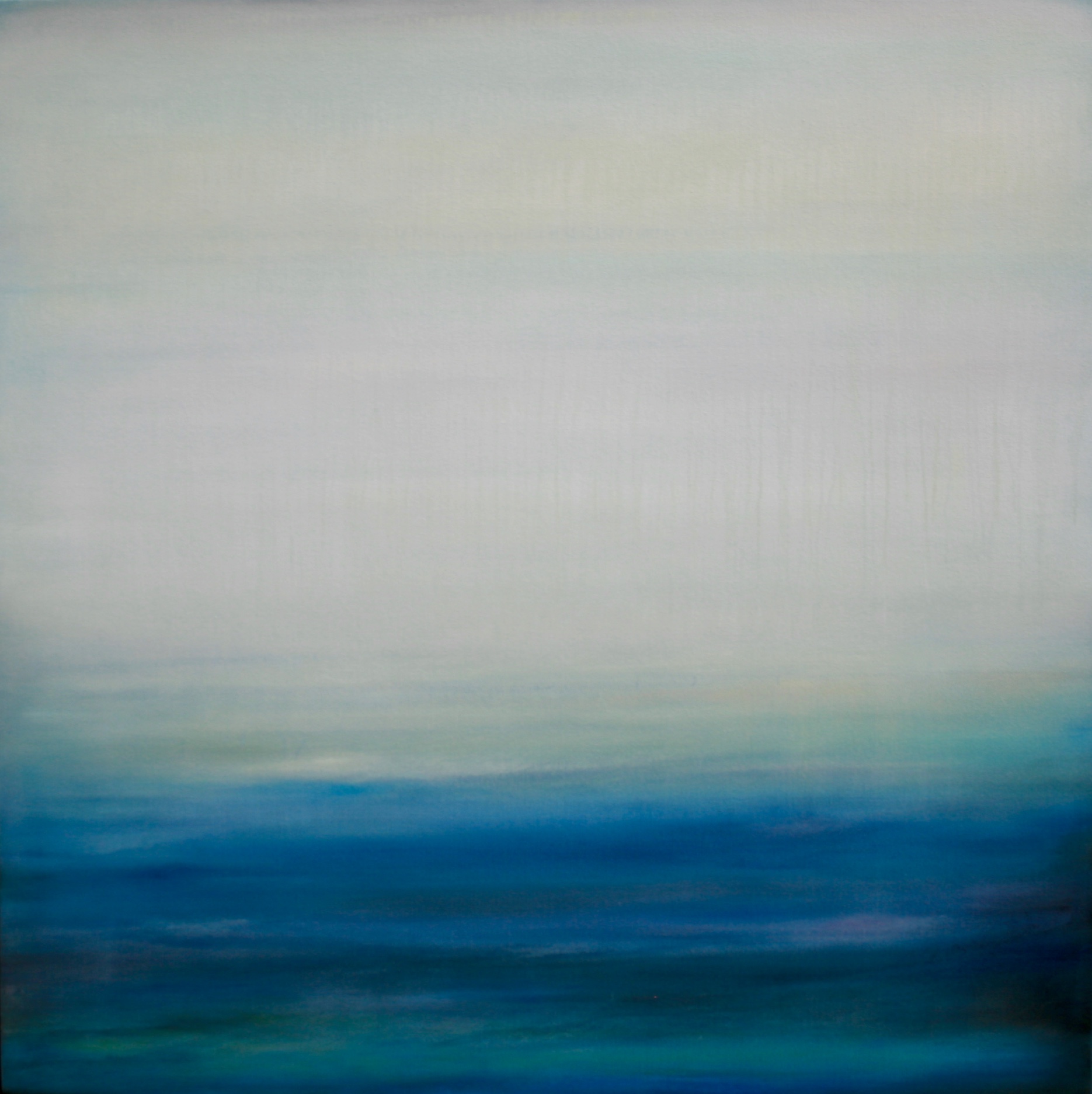 Cerulean Seas, 40 x 40 inches, oil on canvas