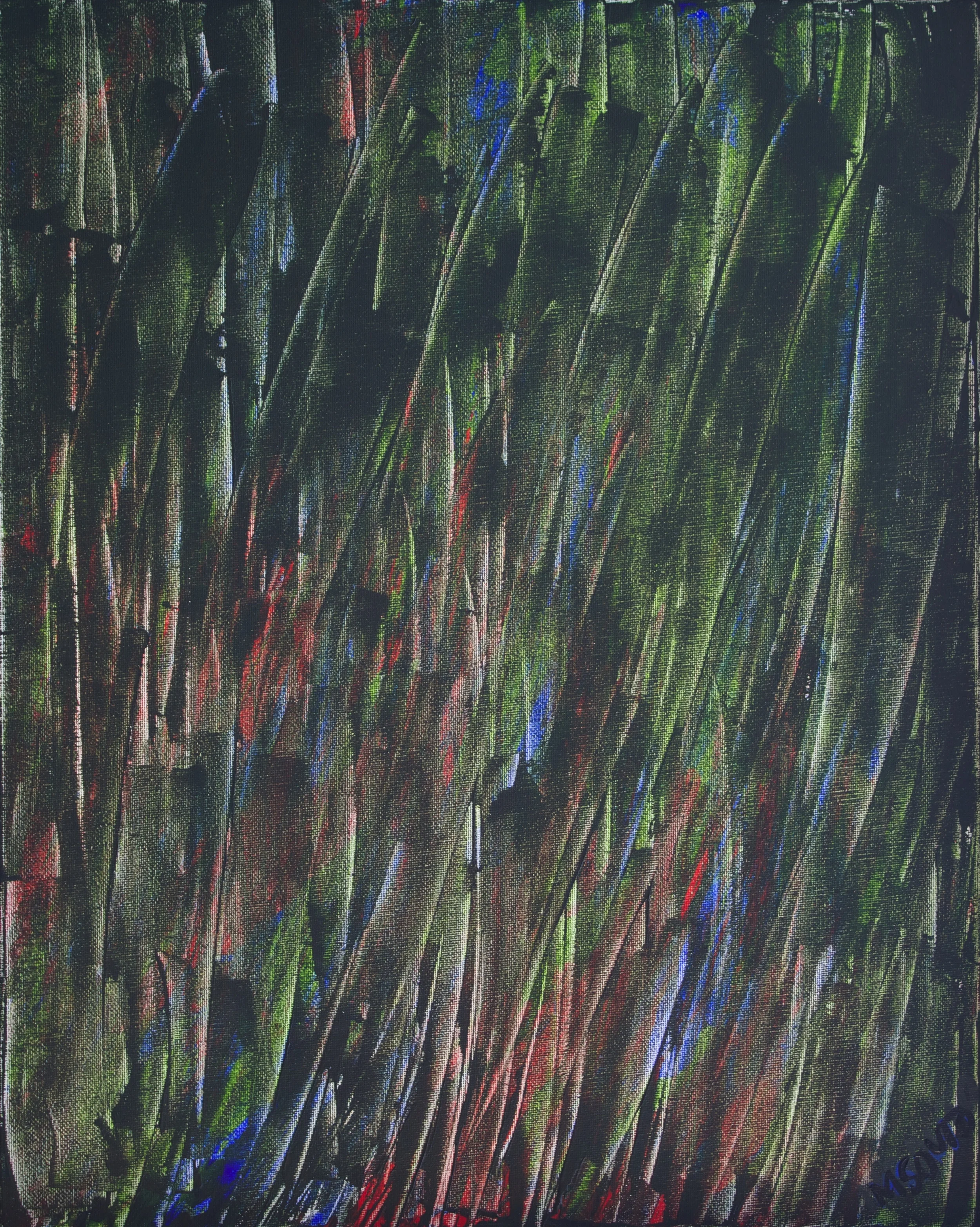 "Symphony #15"  Acrylic on canvas  20 x 16  