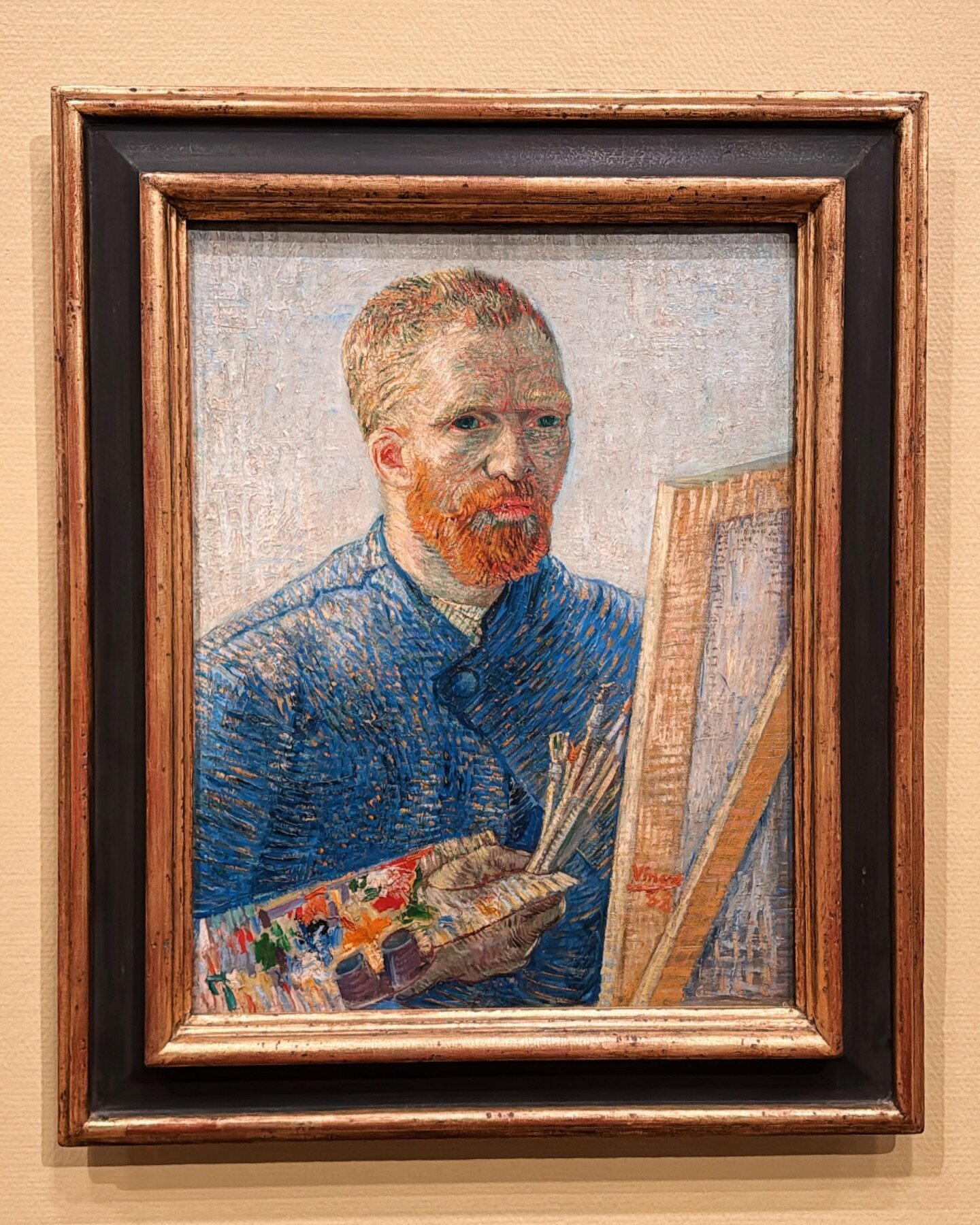 The Ear-resistable art of Vincent Van Gogh 🎨👨🏻&zwj;🎨👂🇳🇱 #vincentvangogh #vangogh #dutch #postimpressionism #legendary #oil #painter #painting #selfportrait #easel #1887 #vangogh #art #beauty #history #museum #vangoghmuseum #amsterdam #netherla