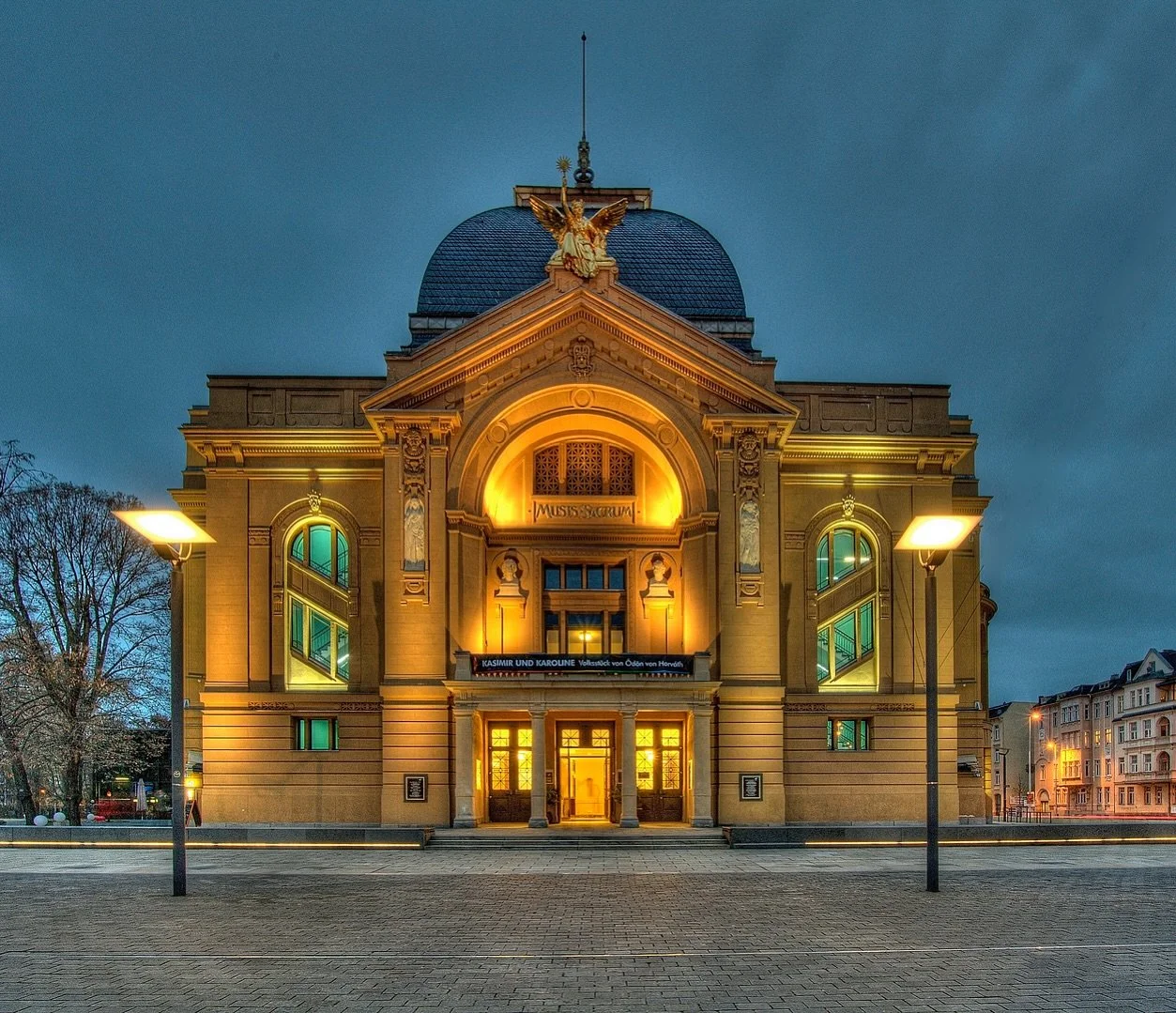 THE SHOW MUST GO ON &bull; After last weekend&rsquo;s performance was unfortunately cancelled due to an illness that swept through the entire ensemble, we&lsquo;re rallying back at the beautiful Opera House in Gera tonight for our third performance o