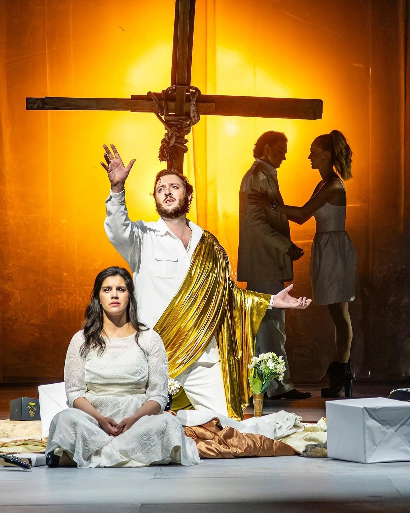 OPENING NIGHT &bull; Tonight is our Premiere of The Greek Passion by Bohuslav Martinů at Den Jyske Opera in Aarhus! I&rsquo;m so thrilled to be singing the role of Manolios again in this great production by Philipp Kochheim. Toi toi toi to all my won