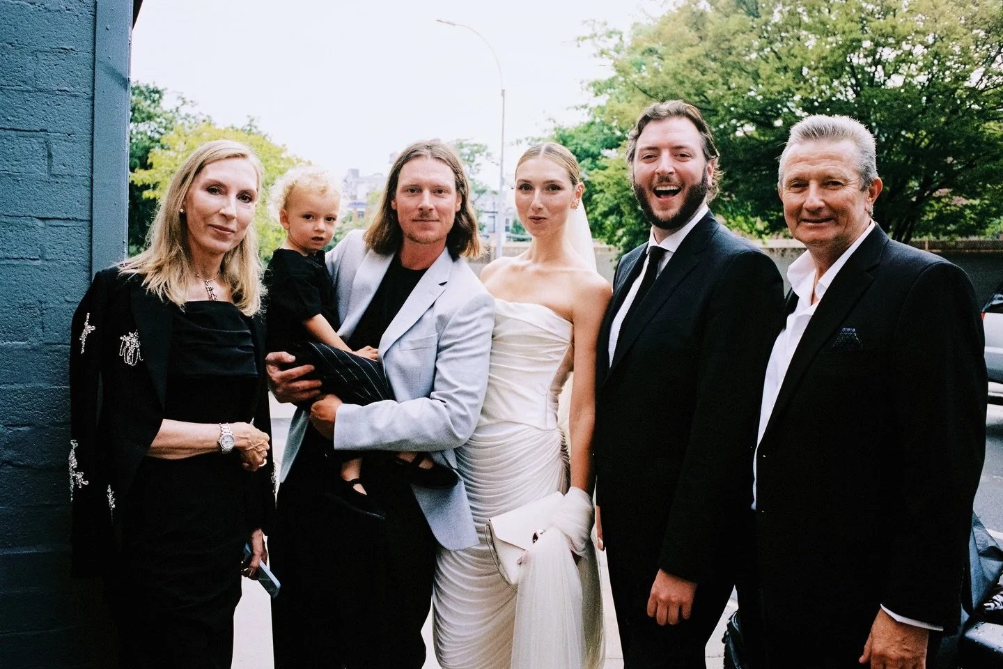 THE KNIGHTS &bull; Throwback to my gorgeous sister&lsquo;s wedding in New York last year where I had the great honour to be the officiant - A beautiful celebration of life and love that continues to be a core memory for me &hellip; My siblings and I 