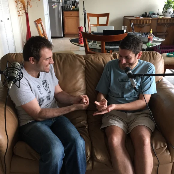 Tony and Paul Vodra (Hometown Sounds Co-Host and Founder)