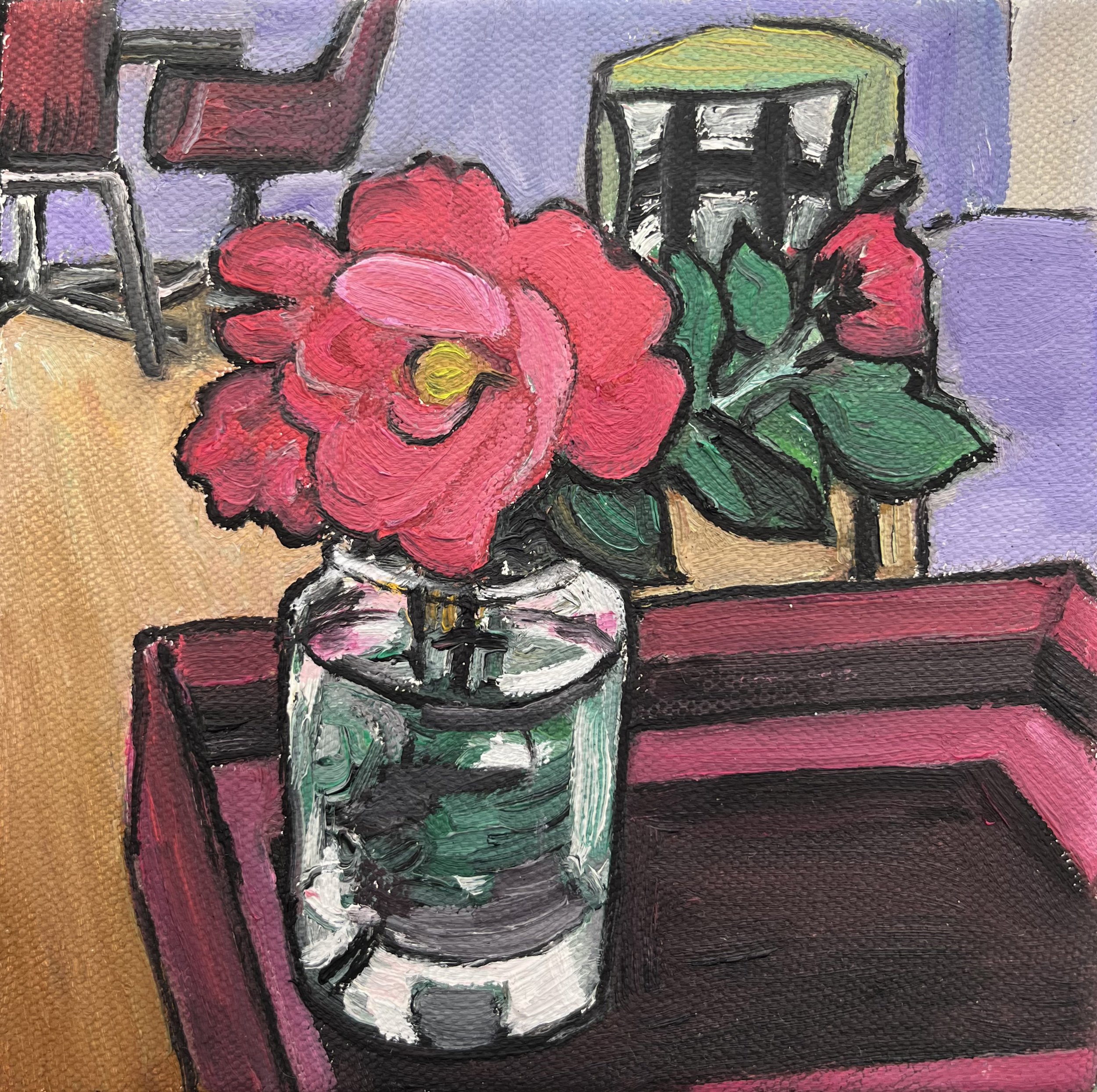 Roses on my Coffee Table