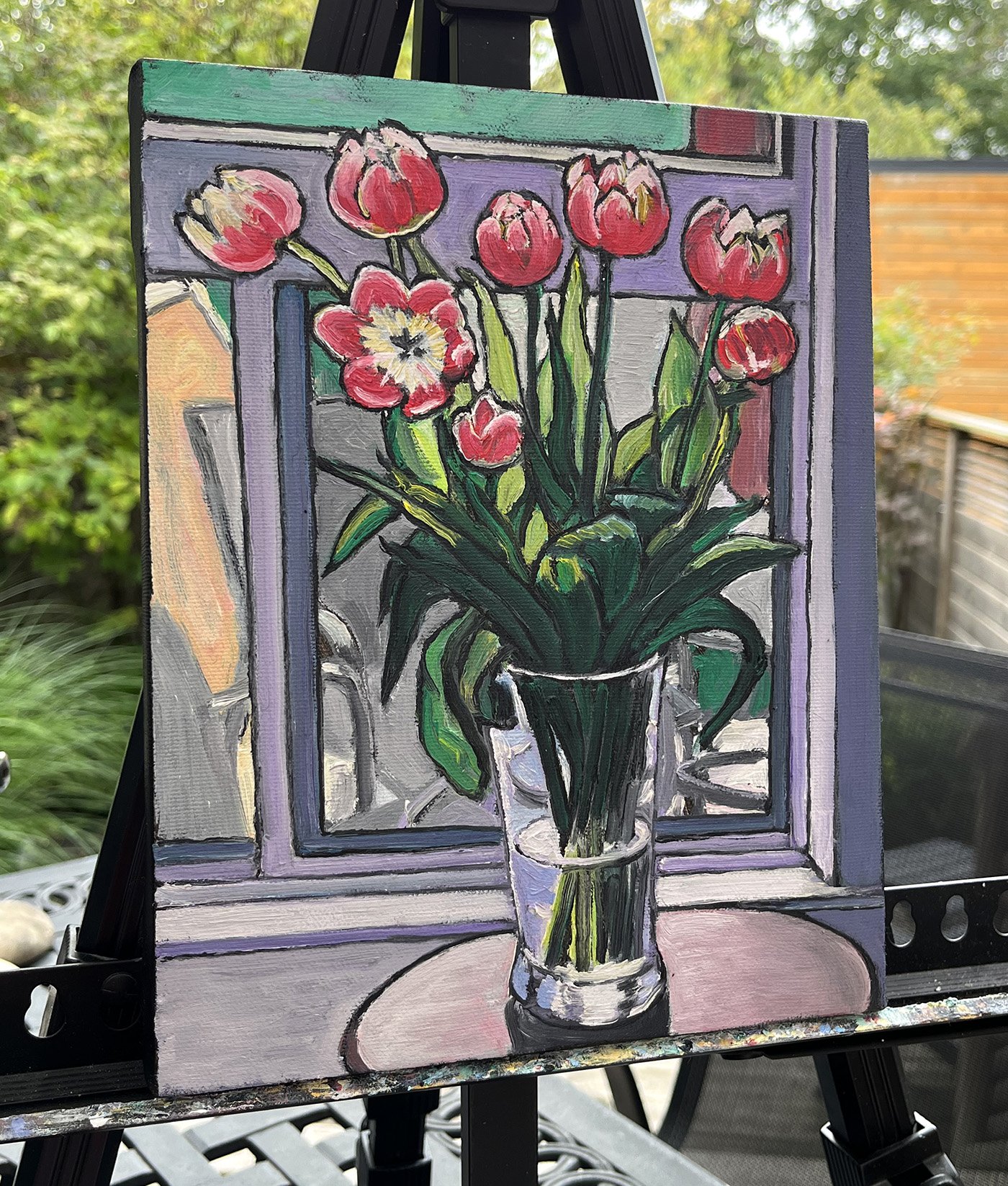 Modern Floral Painting