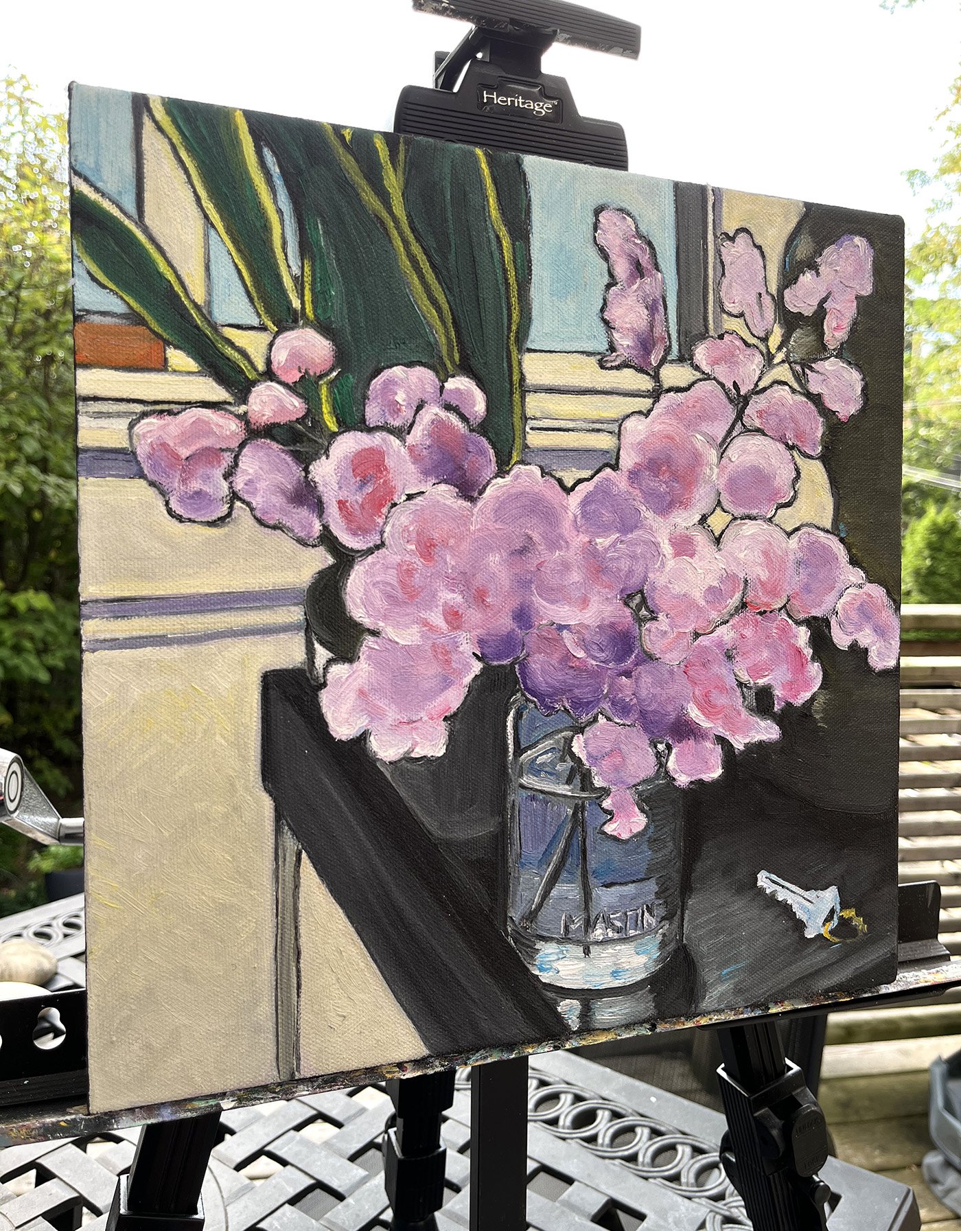 Colourful Floral Still Life Painting