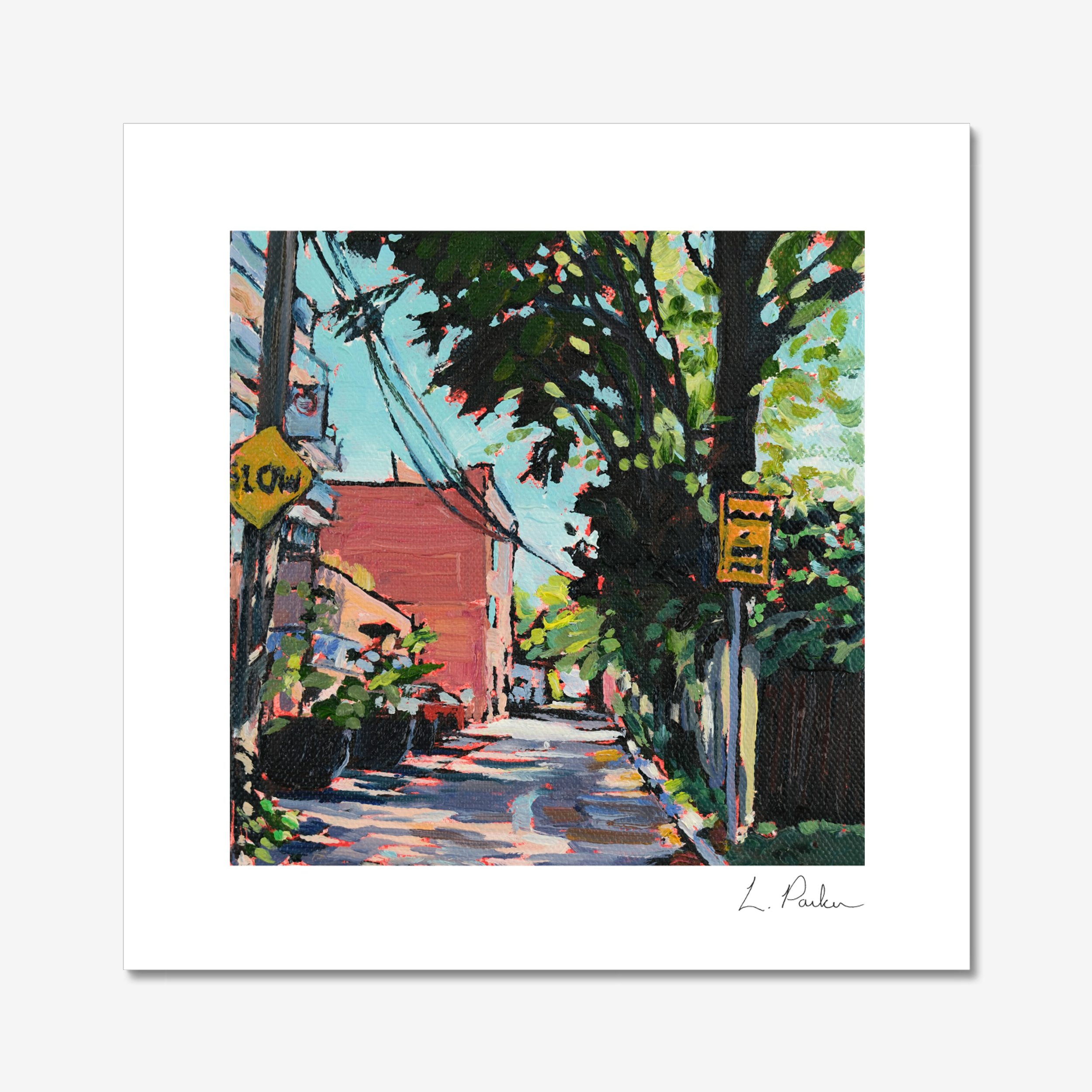 Read the Signs - 8"x8" Print