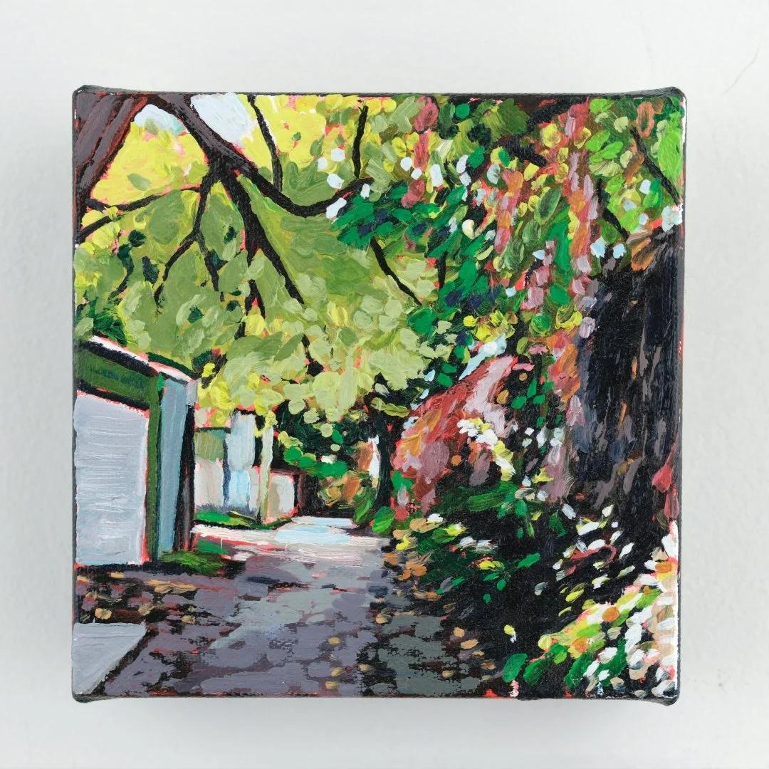 More woodland than laneway - 6"x6"