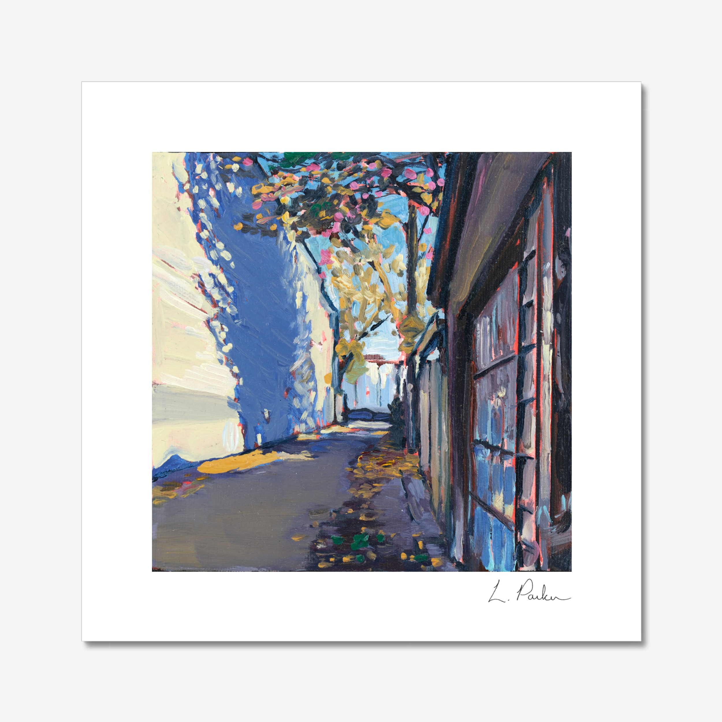 The way itself was quite striking - 8"x8" Print