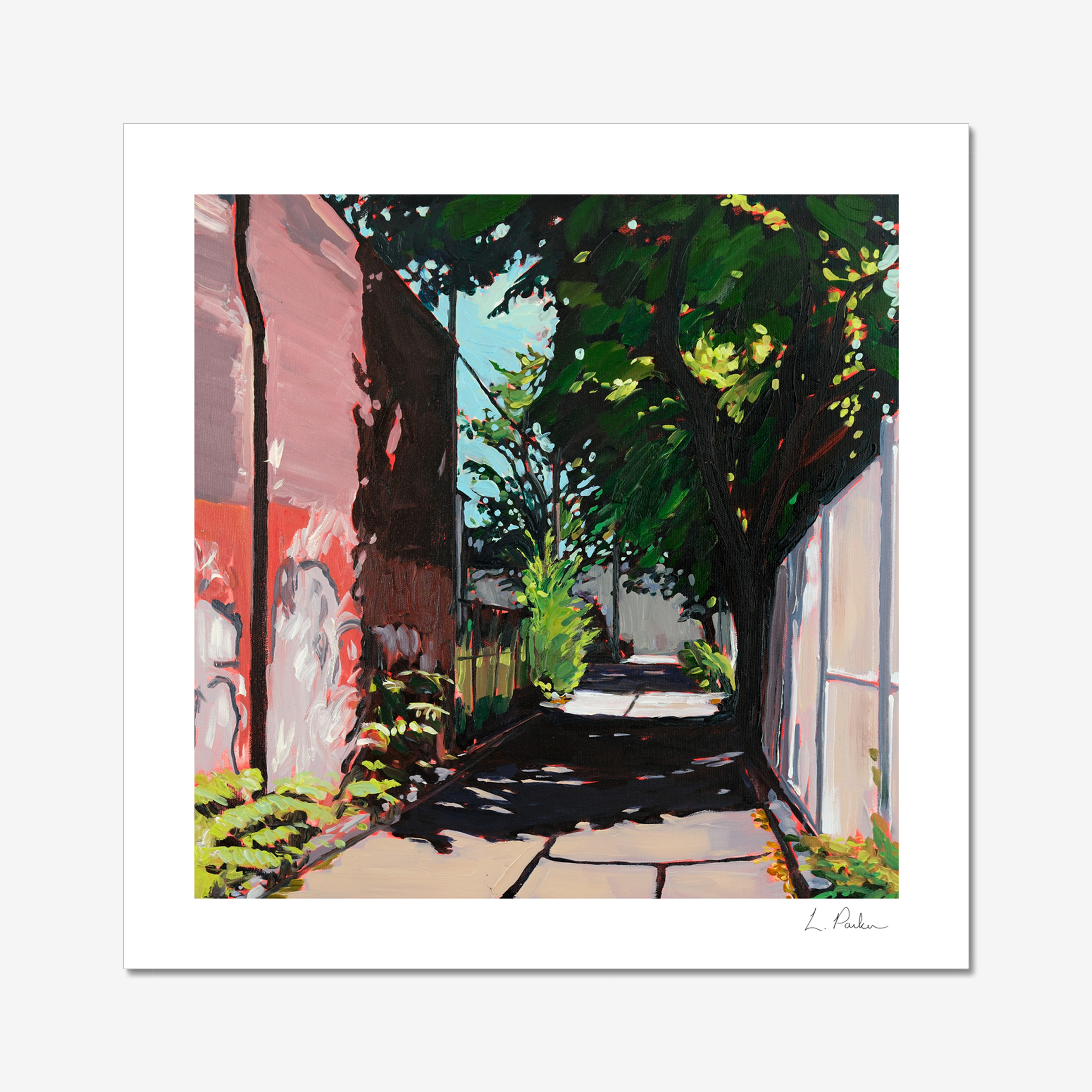 Tree Shadow - 12"x12" Print