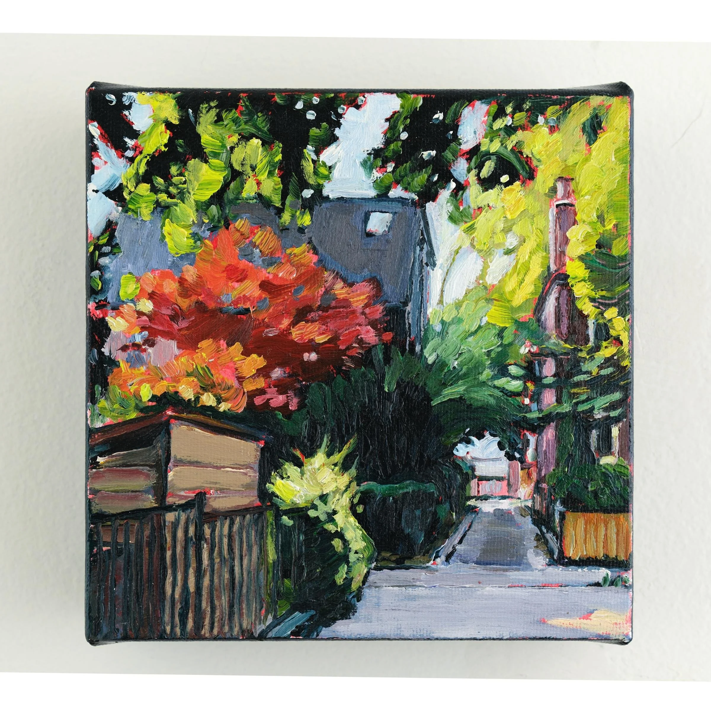 A Sampling of Trees - 6"x6"