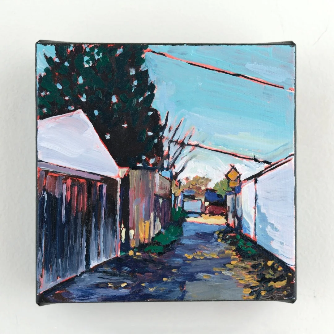 The loveliest kind of afternoon - 6"x6"