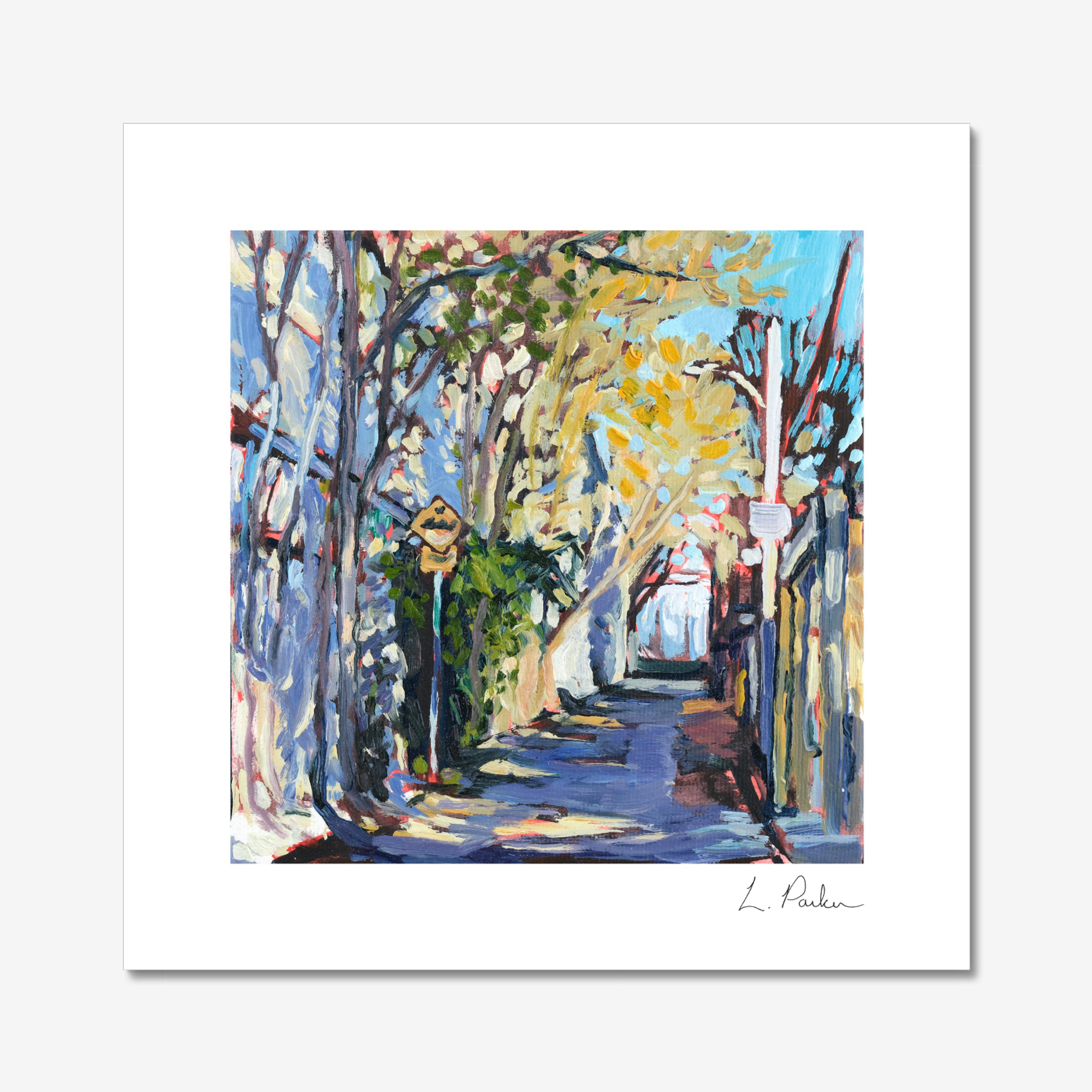 The sun made everthing quite beautiful - 8"x8" Print