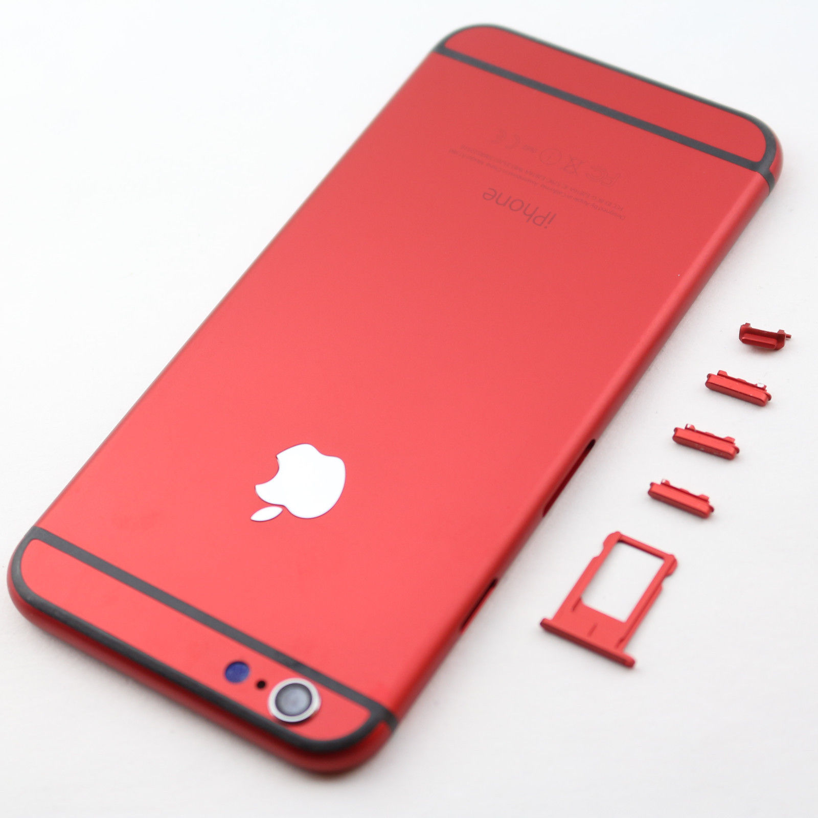 Red/Black iPhone 6 Custom Back $100