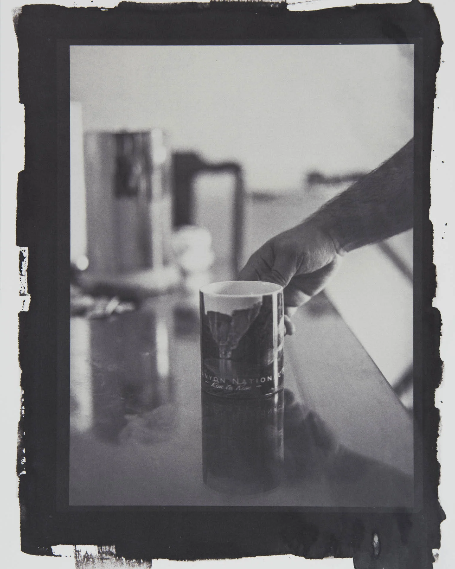  Gold toned Salt print, 11" x 14" 