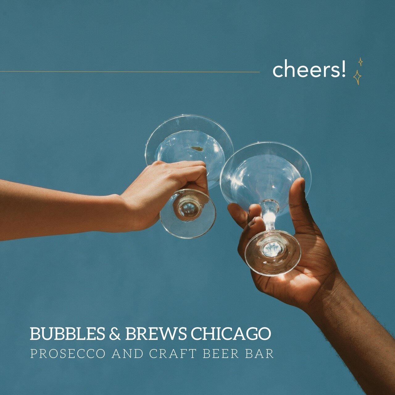 We see you... &amp; you won't hurt our feelings if you are working with a caterer for your event! They are more than welcome to staff and stock the bar. 🍸️ DM us and ask more about how our mobile bar cart works! // #BubblesAndBrews #CheersChicago #C