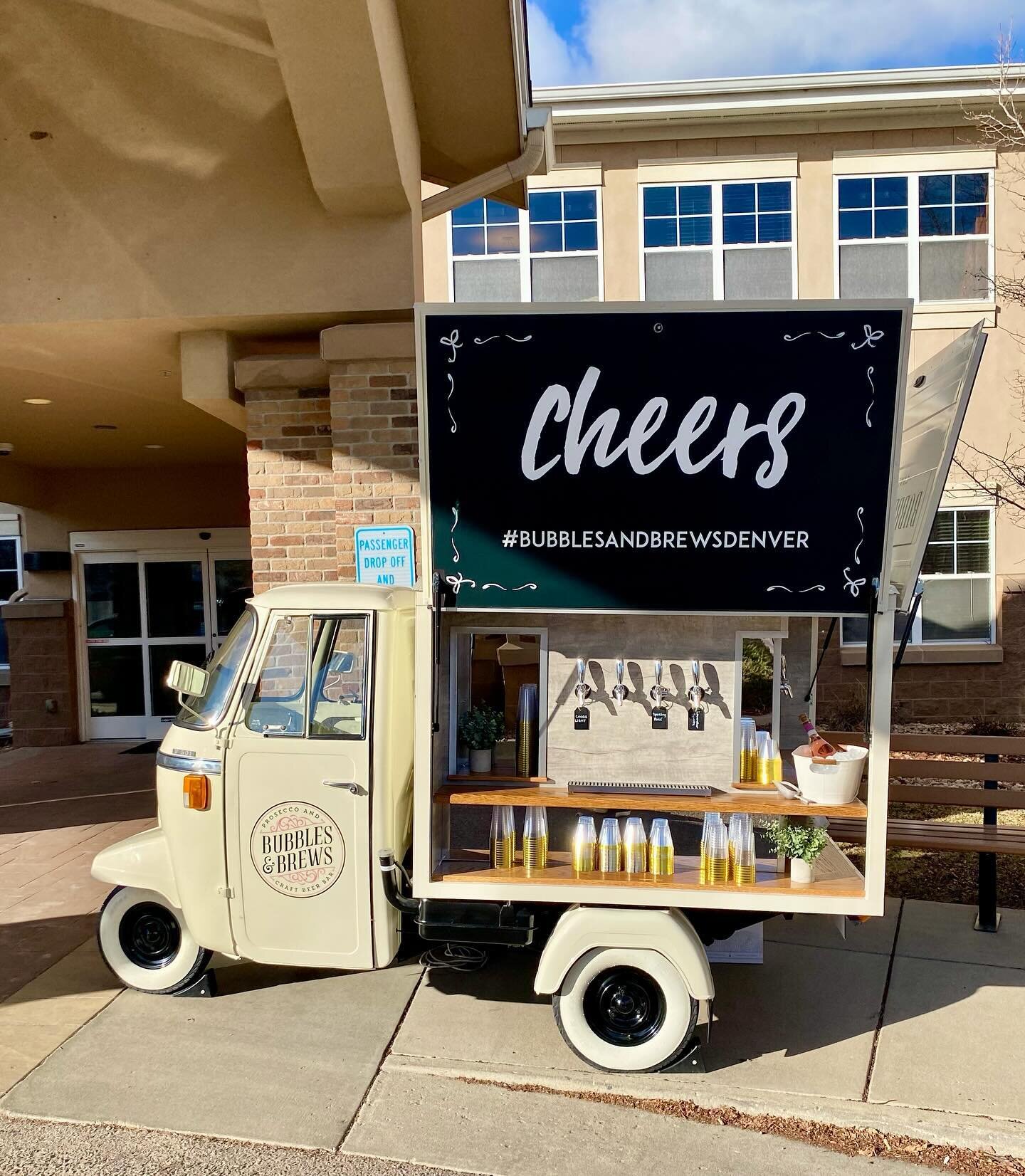 Who else loves being able to spontaneously attend last minute events?! 🎉 We&rsquo;re always down to bring the party with our cute little party truck serving up special drinks. Because let&rsquo;s be real, no event should be without a little extra fu
