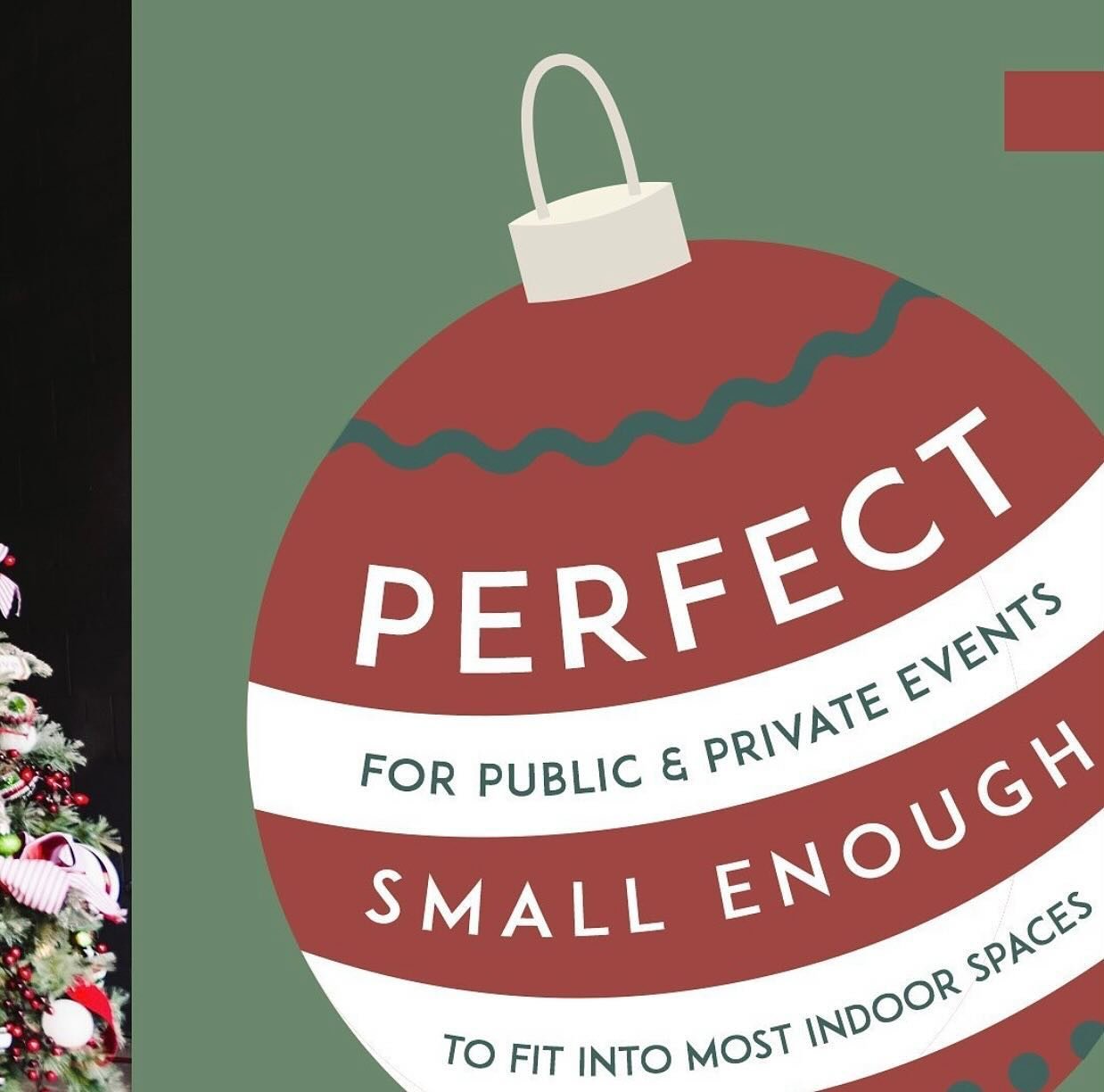 🎄✨ Ready to spread some holiday cheer? 🥂🎅 Whether it&rsquo;s an intimate gathering or a festive bash, let us help you make your holiday party unforgettable! 🎉🍾 Contact us now to book your holiday event and let the celebrations begin! 🎁🥳
.
.
.
