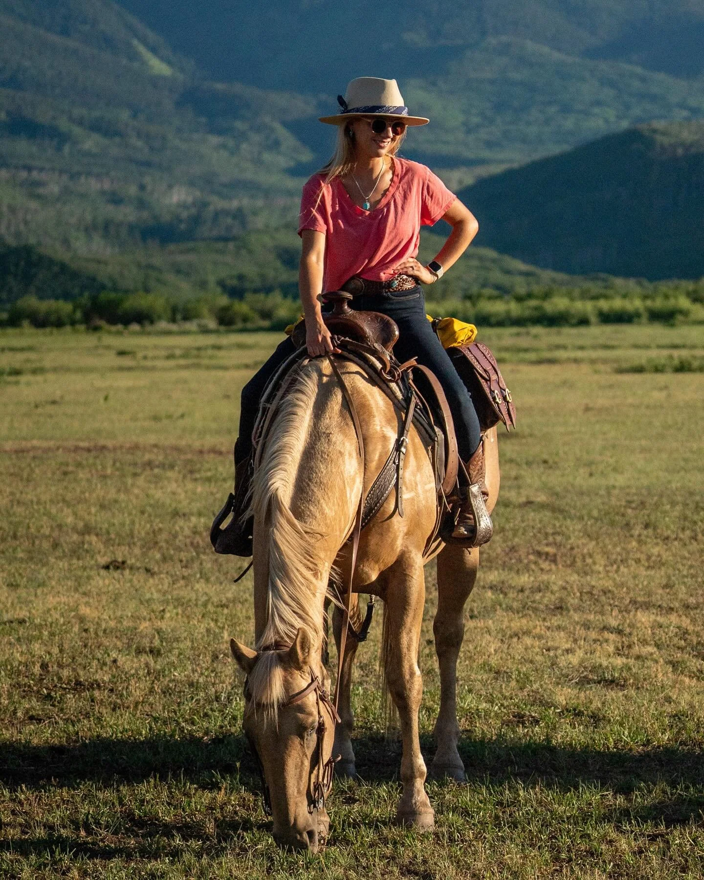 From blazing saddles to grazing saddles! Unwind after your ride with a locally crafted charcuterie picnic from @boardsandbaskets.co at the ranch. Book today to have &ldquo;the best day ever&rdquo; as we&rsquo;ve been told more then once this week! 


