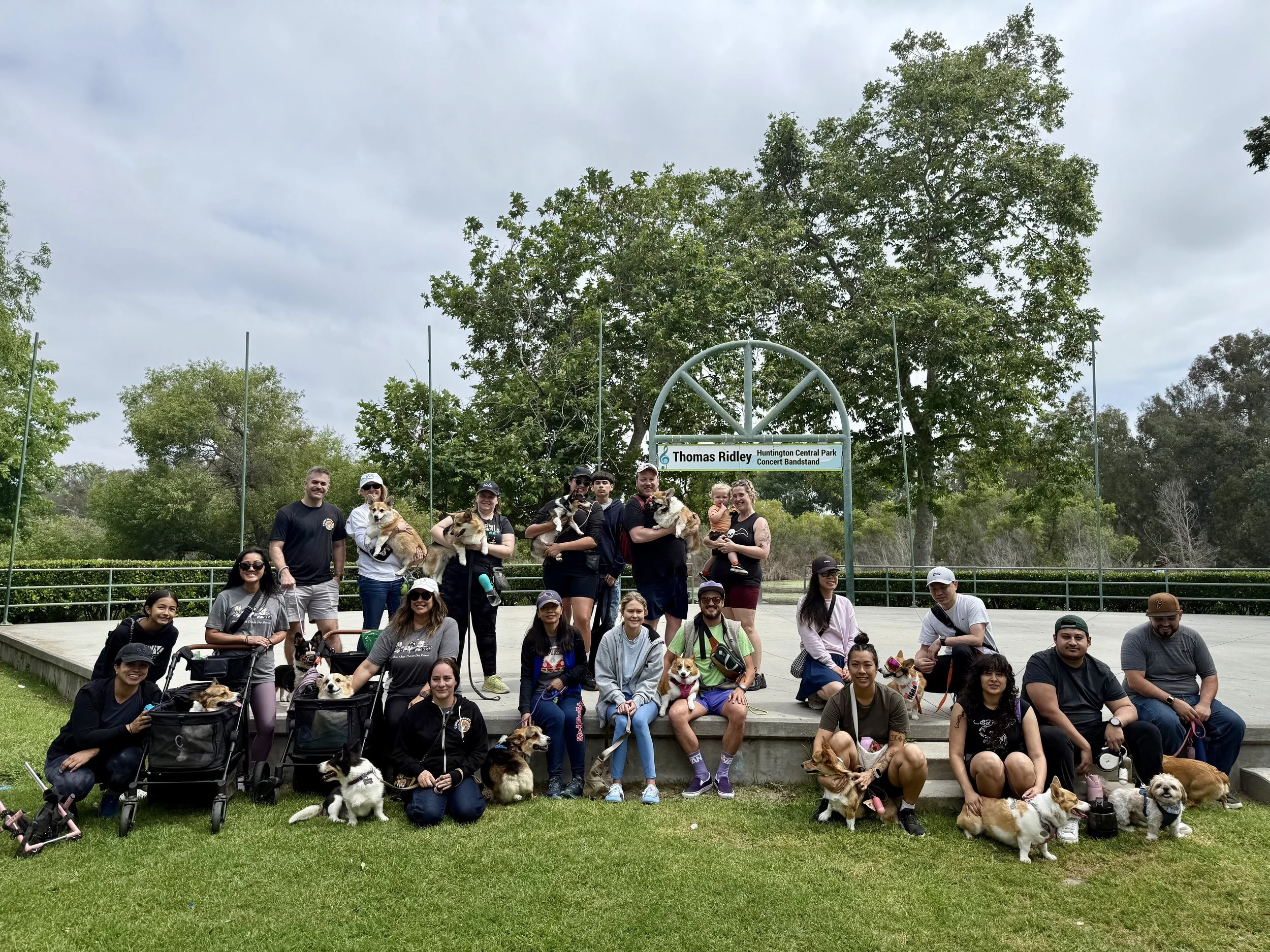 Huntington Beach Central Park EAST - Pack Walk (EASY)