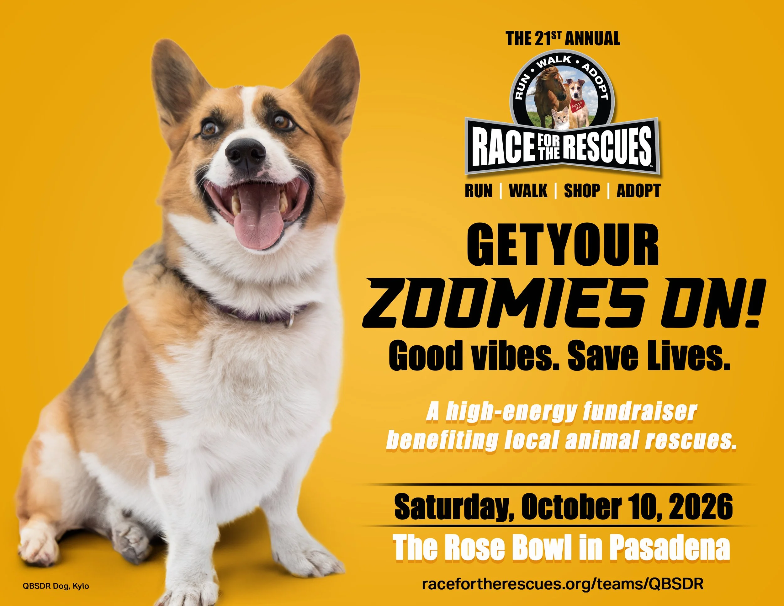 Race for the Rescues - Pasadena Rose Bowl