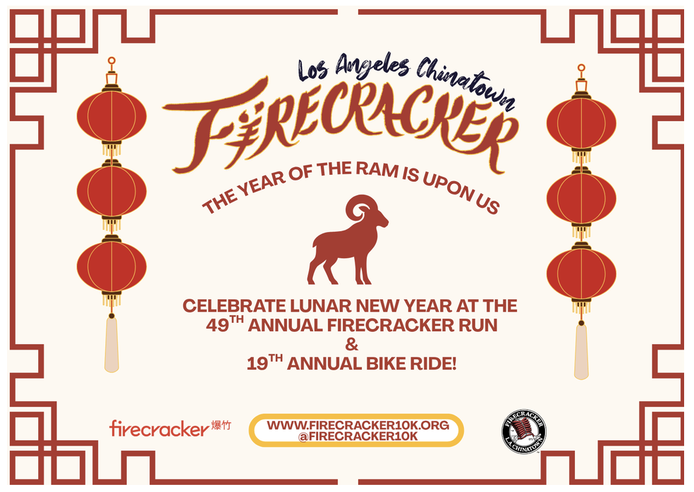 L.A. Chinatown Firecracker Festival and PAW'er Walk