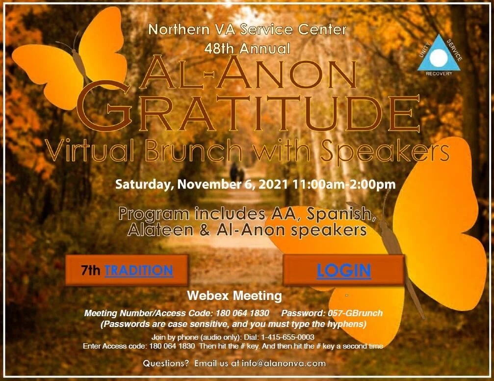 48th Gratitude Brunch (Virtual) with Speakers -hosted by NOVA Service Center