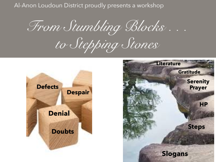 District 10 Workshop: From Stumbling Blocks to Stepping Stones: Doubts, Denial, Defects, and Despair