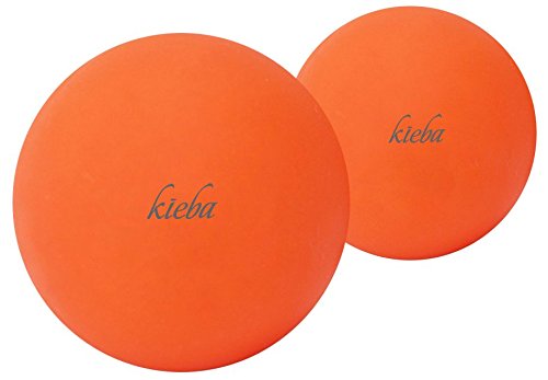 Kieba Massage Lacrosse Balls for Myofascial Release, Trigger Point Therapy, Muscle Knots, and Yoga Therapy