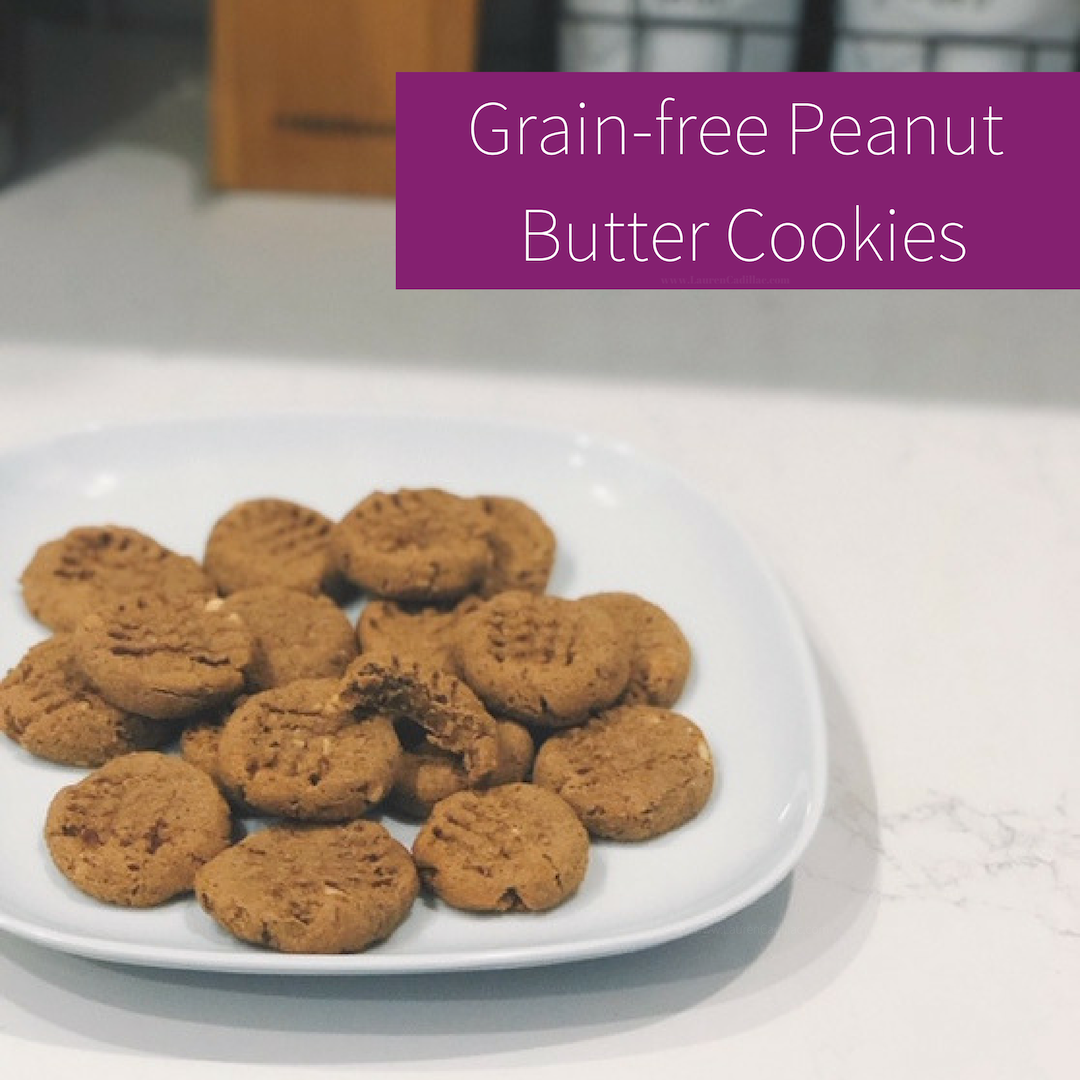 Grain-free, gluten-free, dairy-free peanut butter protein cookies