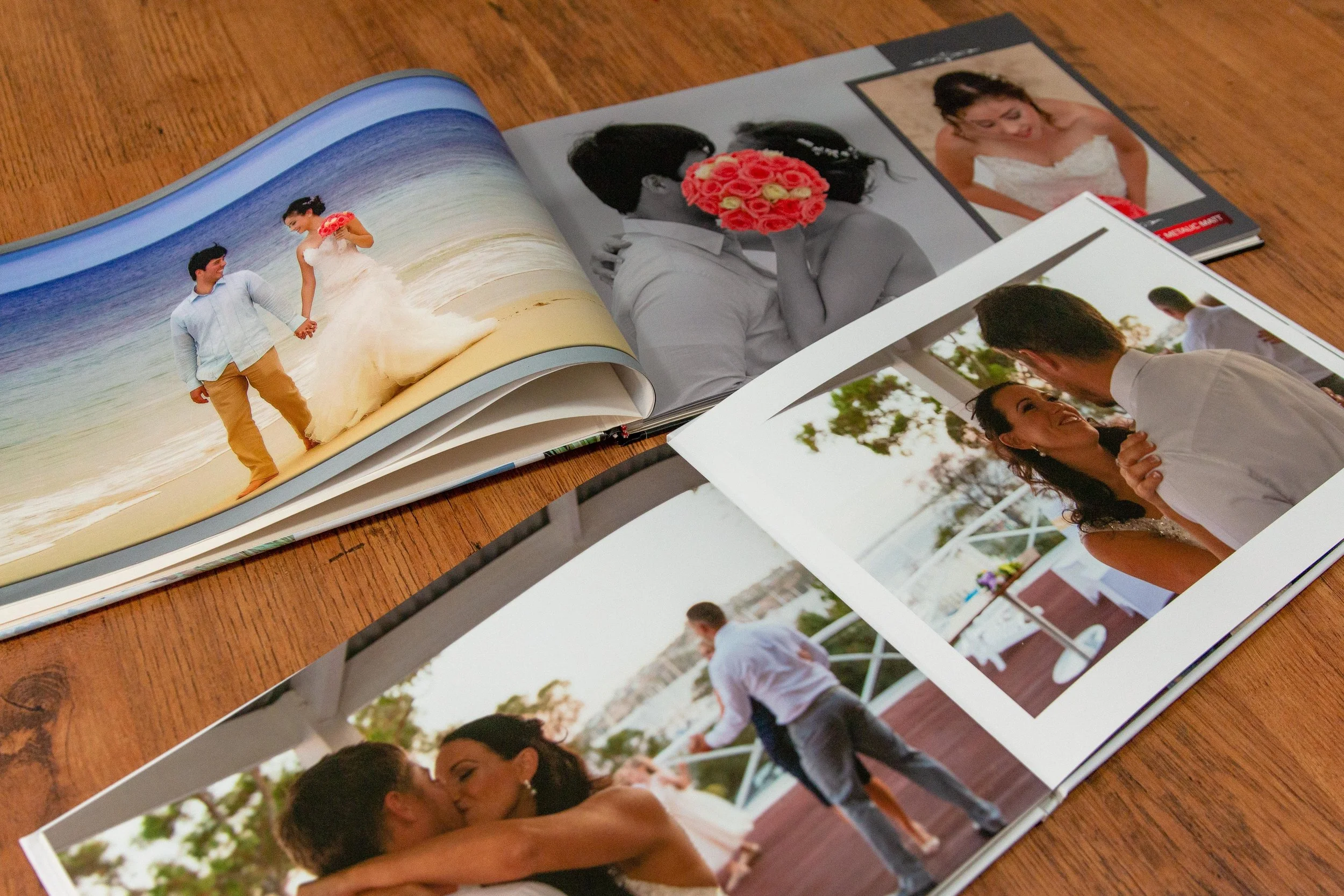 Gold package includes free photo album and large canvas print