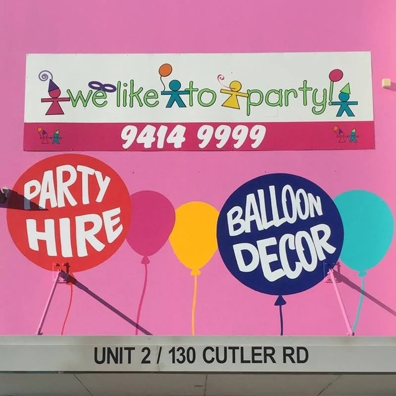 We Like To Party are a Western Australian family owned business and have helped thousands of customers plan their parties, special occasions, weddings and corporate events. Specialising in premium quality balloons and balloon decorating, they have WA’s first Certified Balloon Artist on staff, providing excellence in creative balloon design.